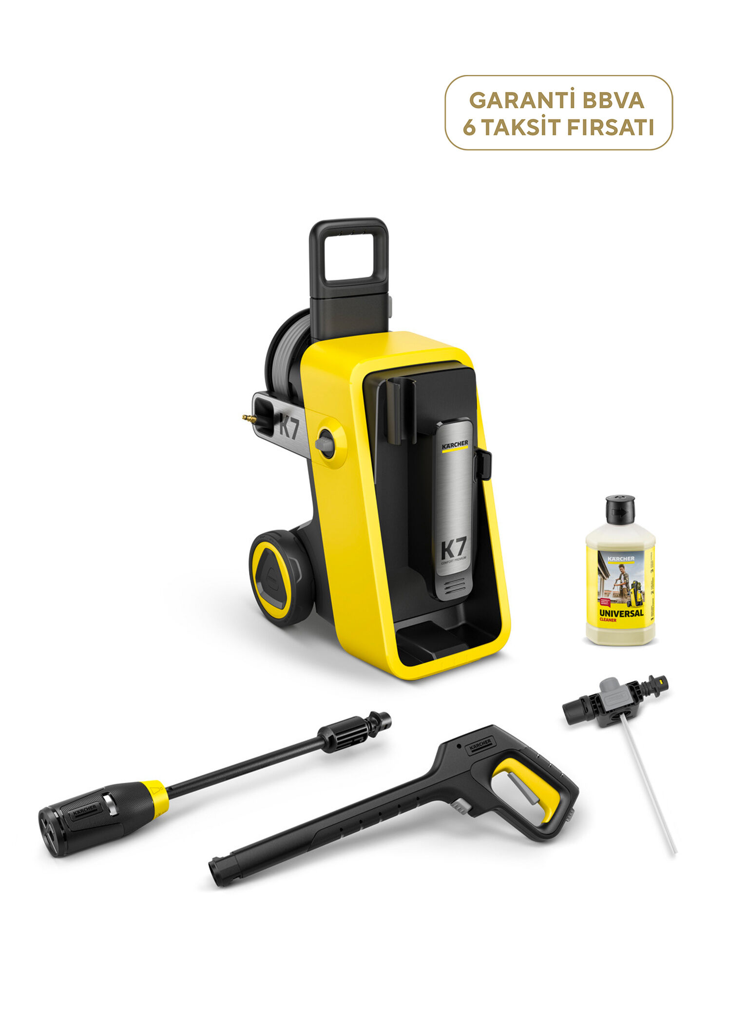 K 7 Comfort Premium Yüksek Basınçlı Yıkama Makinesi