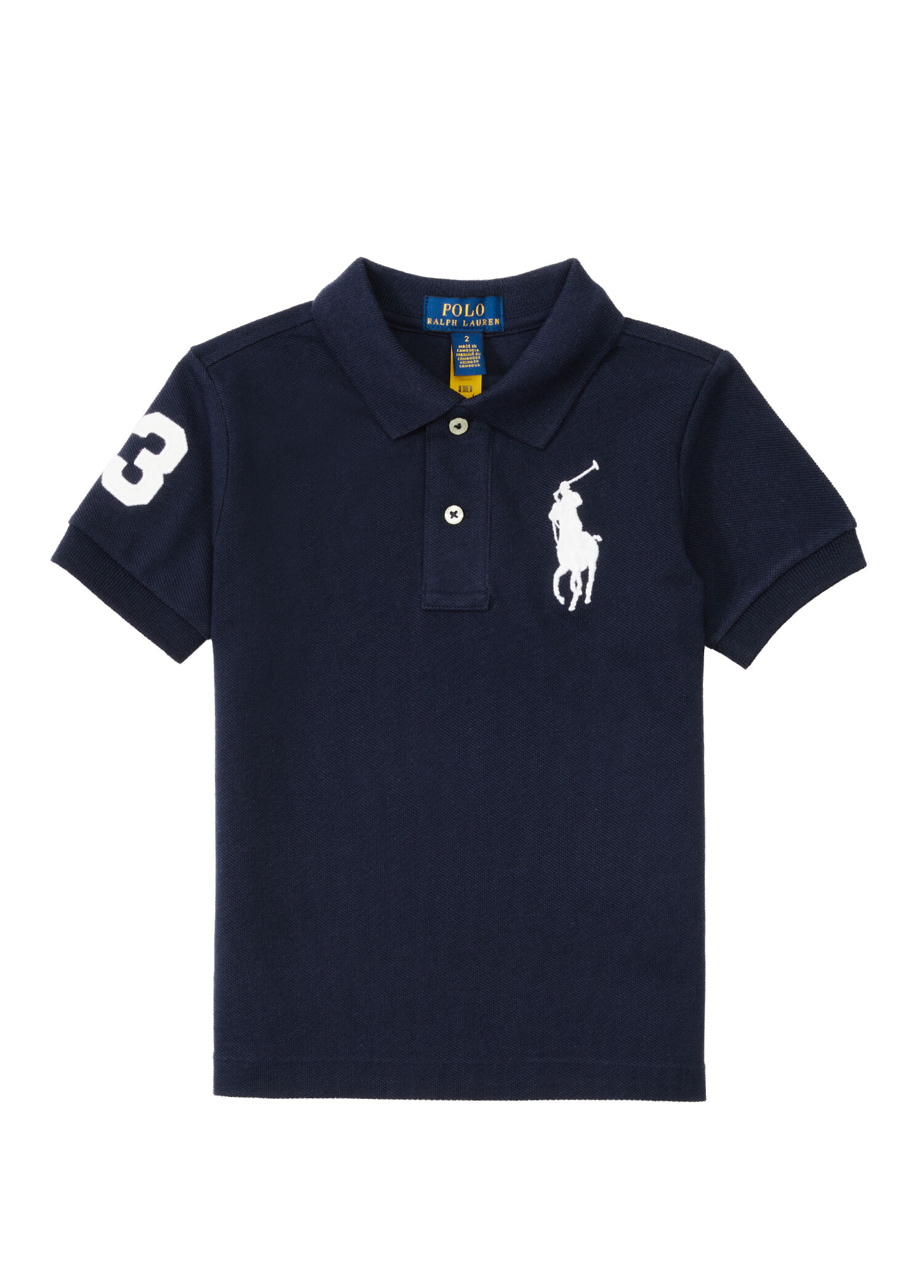 Lacivert Erkek Çocuk Polo T-shirt