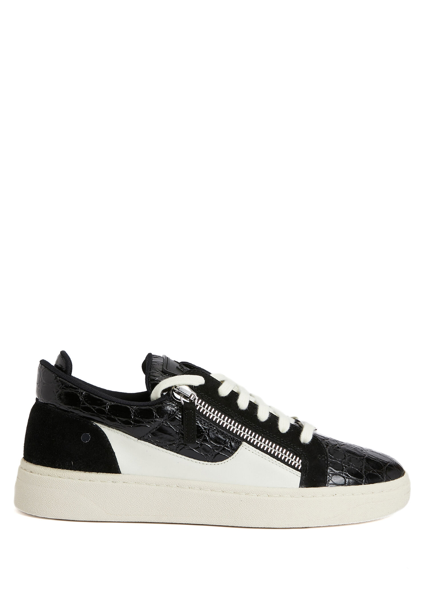 Giuseppe Zanotti Siyah Erkek Siyah Erkek Deri Sneaker 1766943 | Beymen