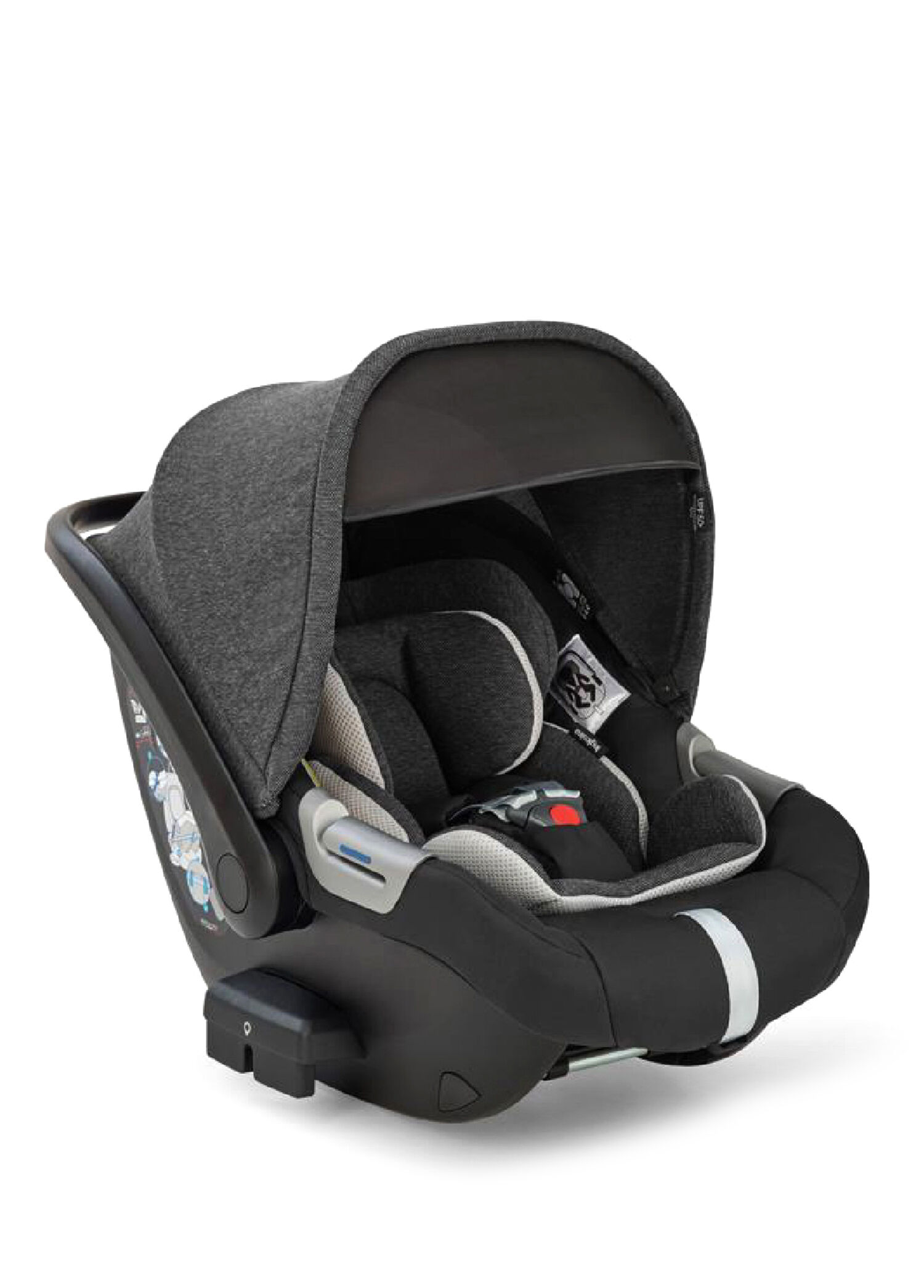 Darwin Infant i-Size Gr 0+ 0-13 kg Upper Black Bebek Ana Kucağı ve Oto Koltuğu