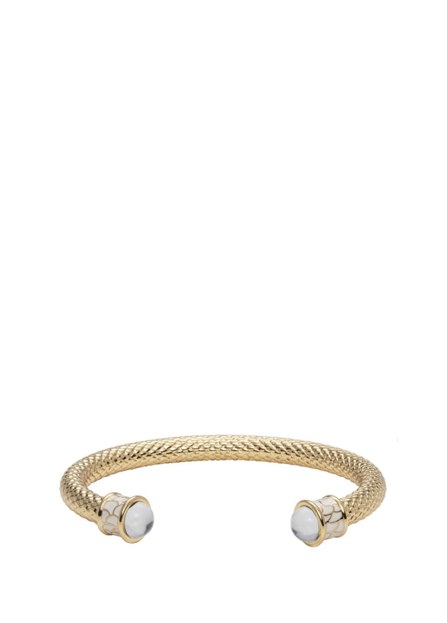 Salamander Diamond Gold Torque Bangle Bracelet Bileklik