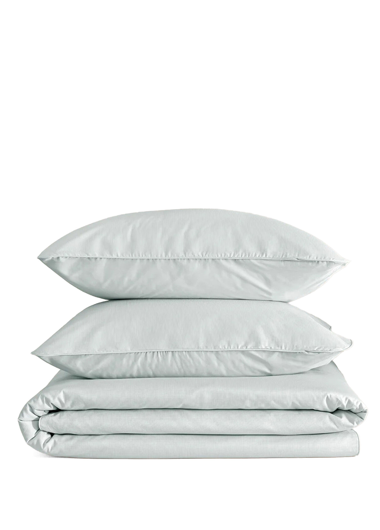 Pure Serisi Mavi Pamuklu Percale Battal Boy Nevresim Seti 240 x 220 cm