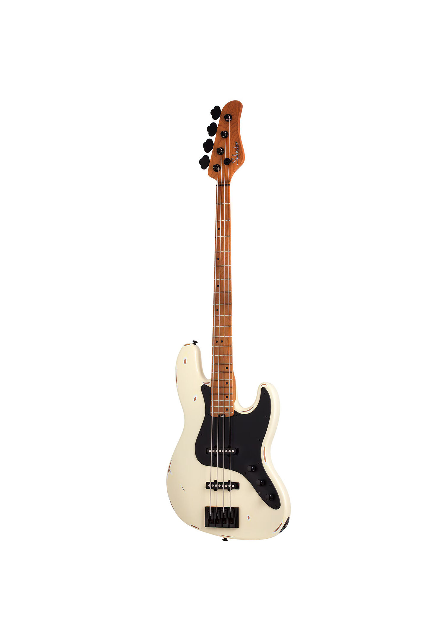 J-4 Sixx Worn Ivory Bas Gitar