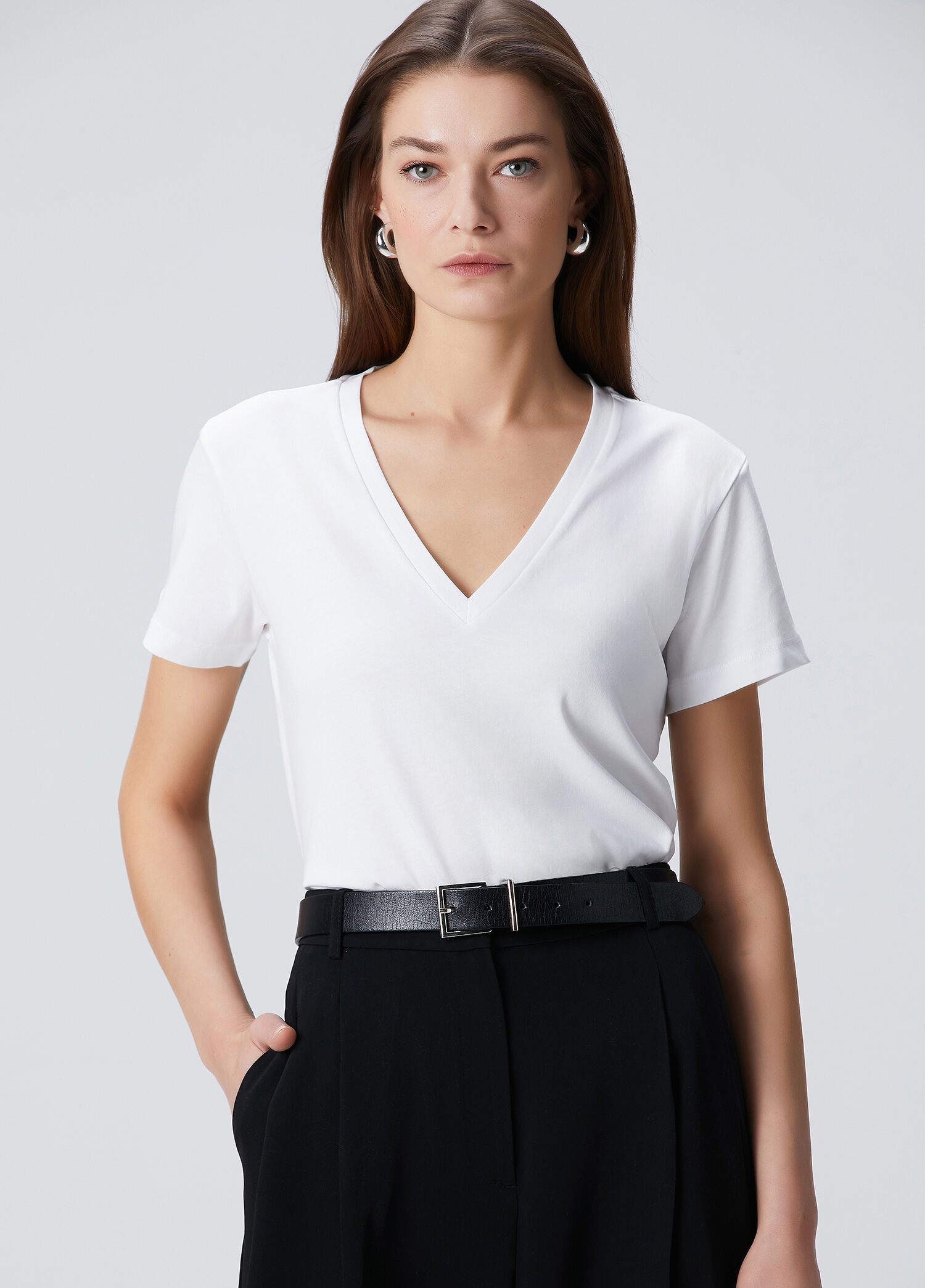 Beyaz T-shirt