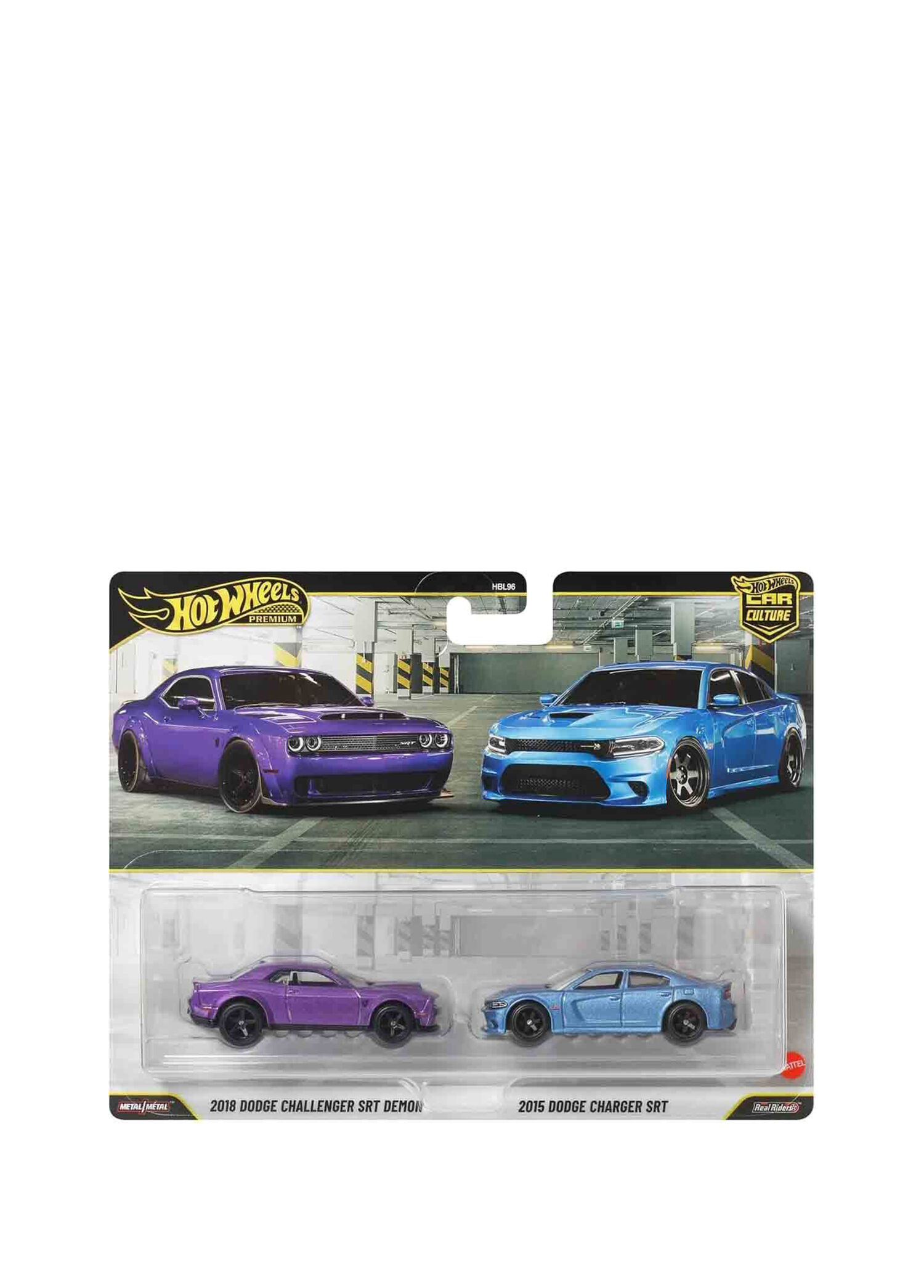 Hot Wheels - 1:64 Premium Car Culture Jhw47 2018 Dodge Challenger