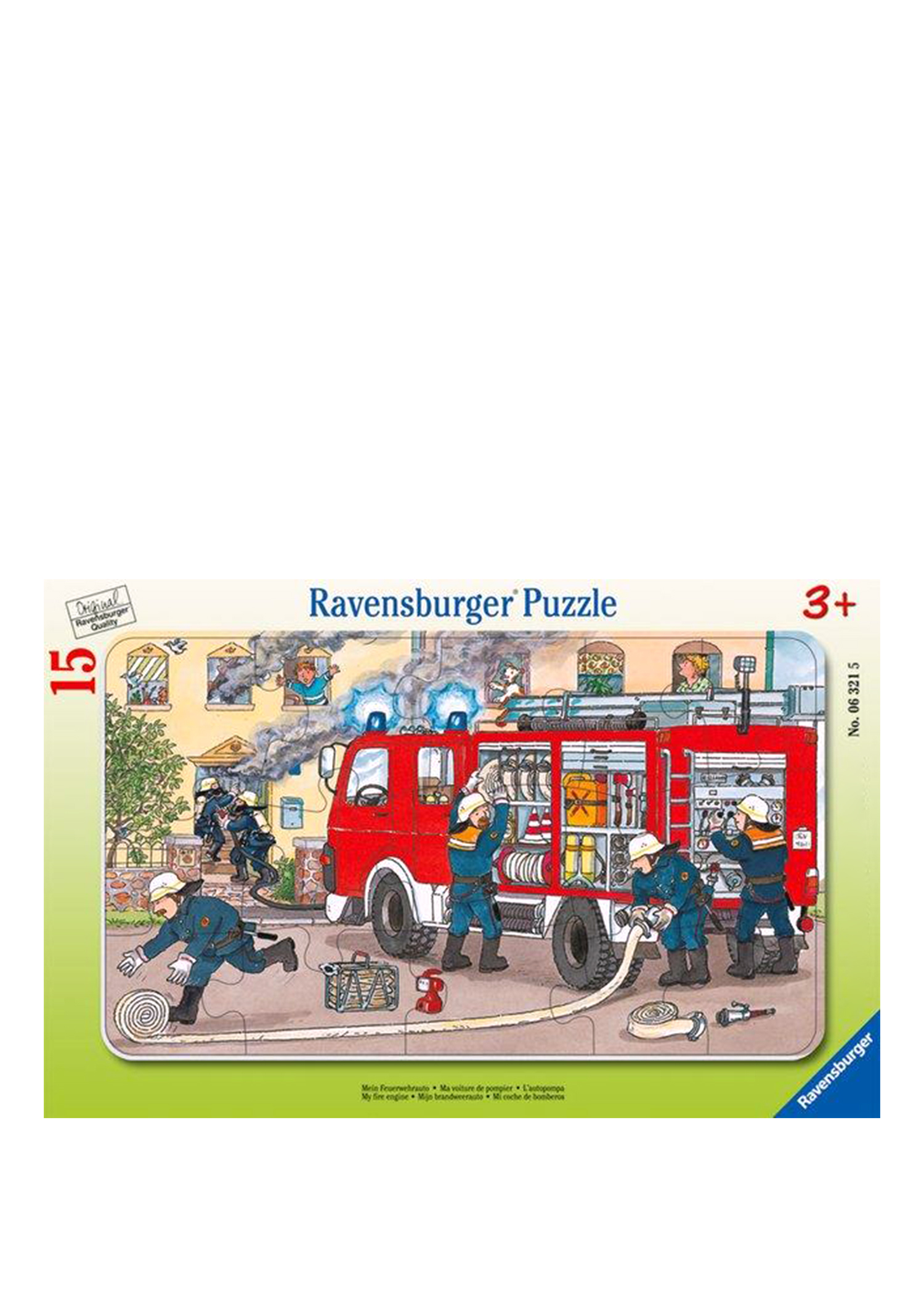 Fireman 15 Parça Çocuk Puzzle 063215