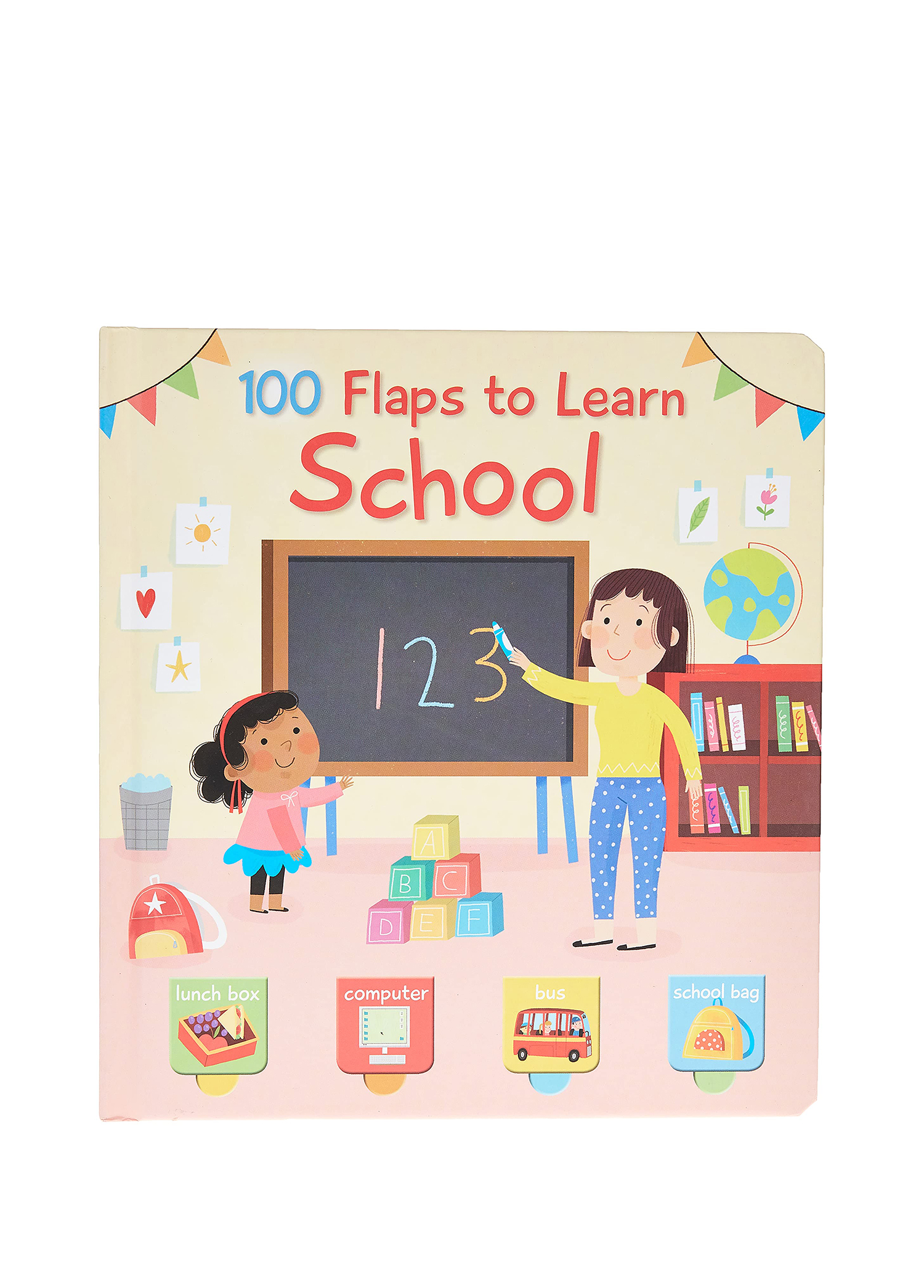 100 Flaps To Learn School Book