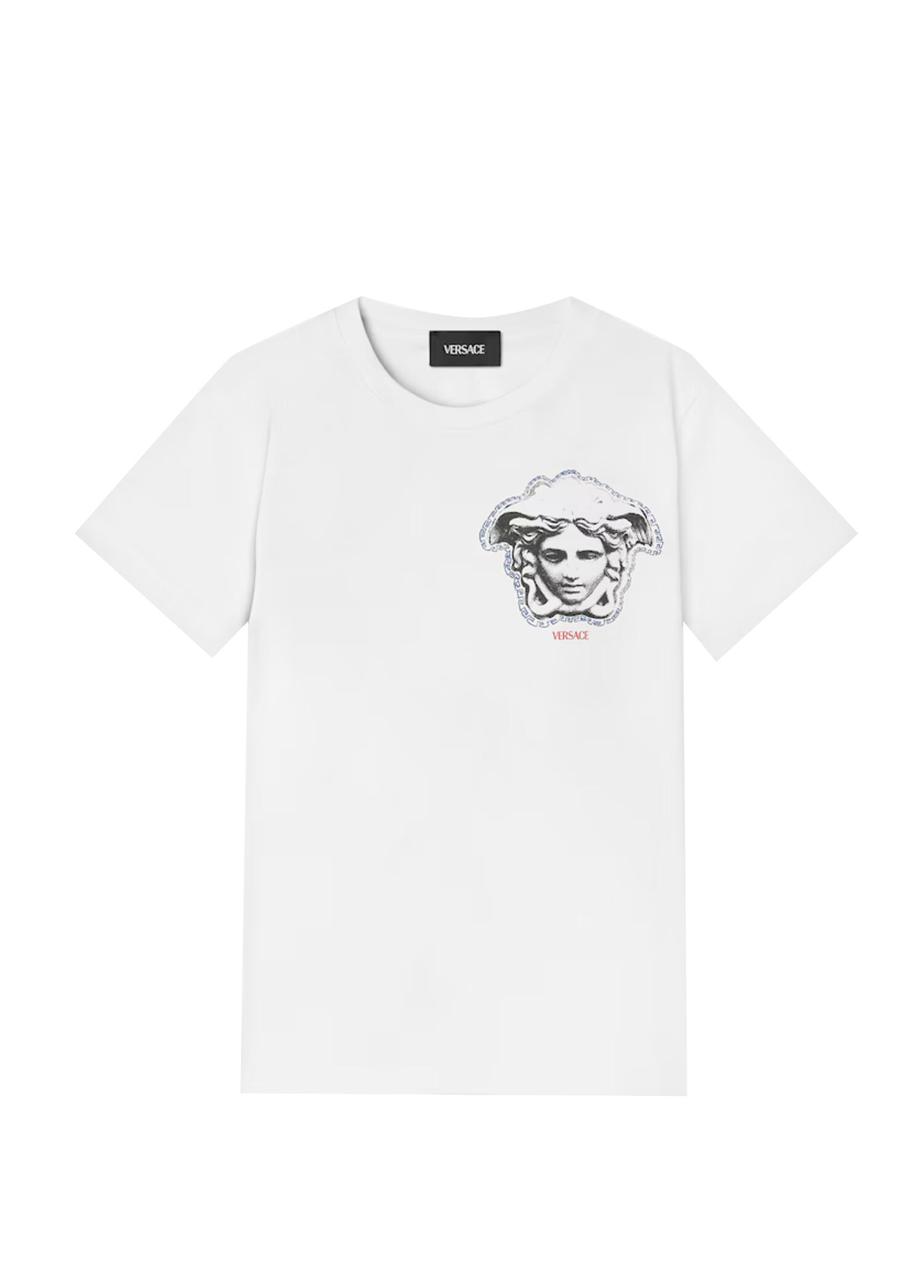 Çok Renkli Medusa Baskılı Erkek Çocuk T-shirt