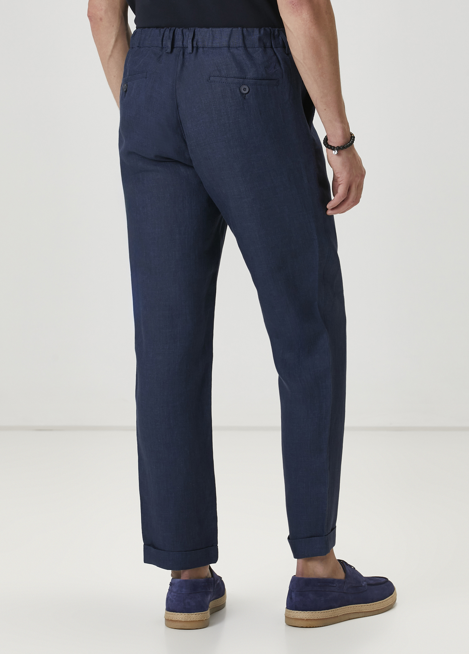 Lacivert Keten Pantolon_2