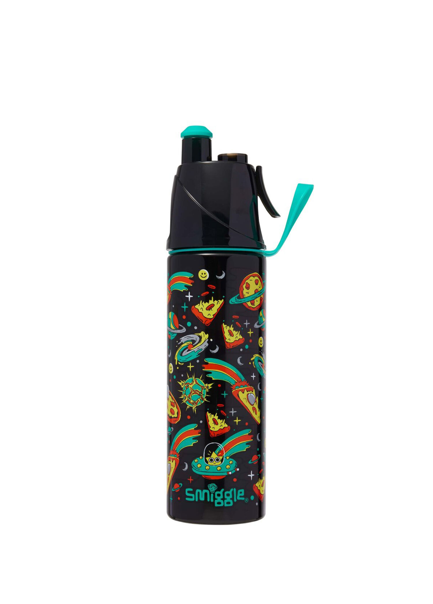 P Smiggle Energize Uzay Temali Yalitimli Celik Sprey Ozellikli Erkek Cocuk Termos 500 Ml