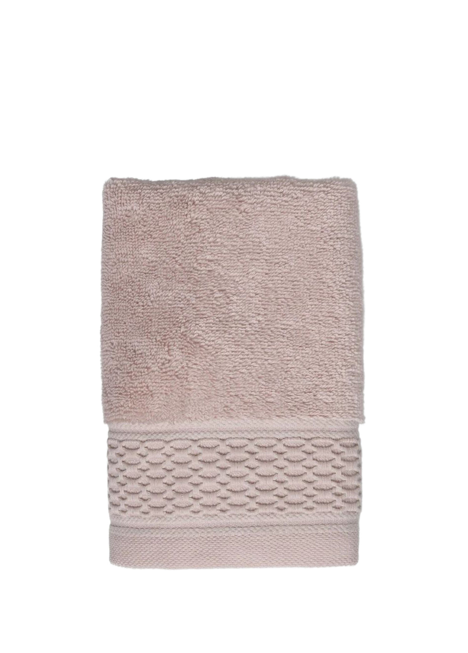 Poppy Penye Açık Pembe Pamuklu El Havlusu 30 x 50 cm