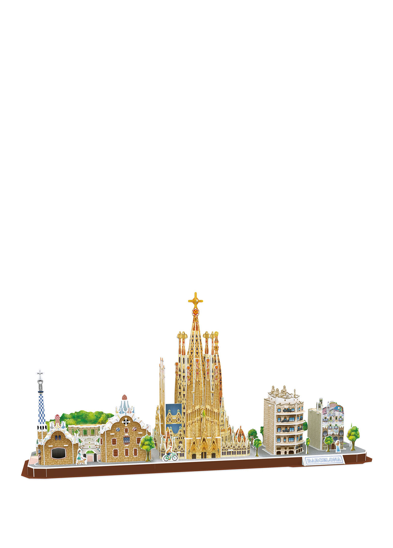 Barcelona 3D Puzzle 186 Parça