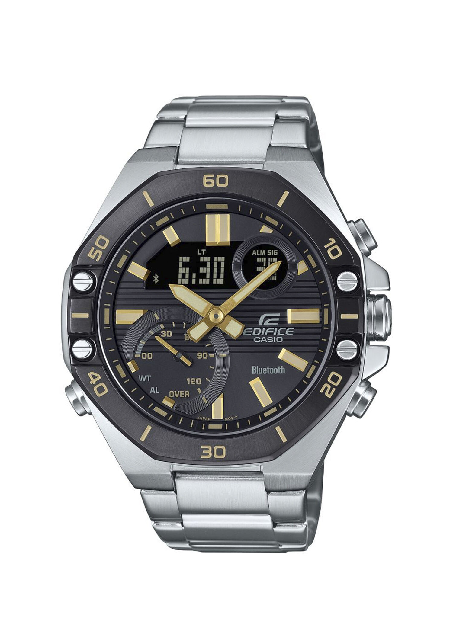 Edifice ECB-10DB-1A9DF Gri Çelik Erkek Kol Saati