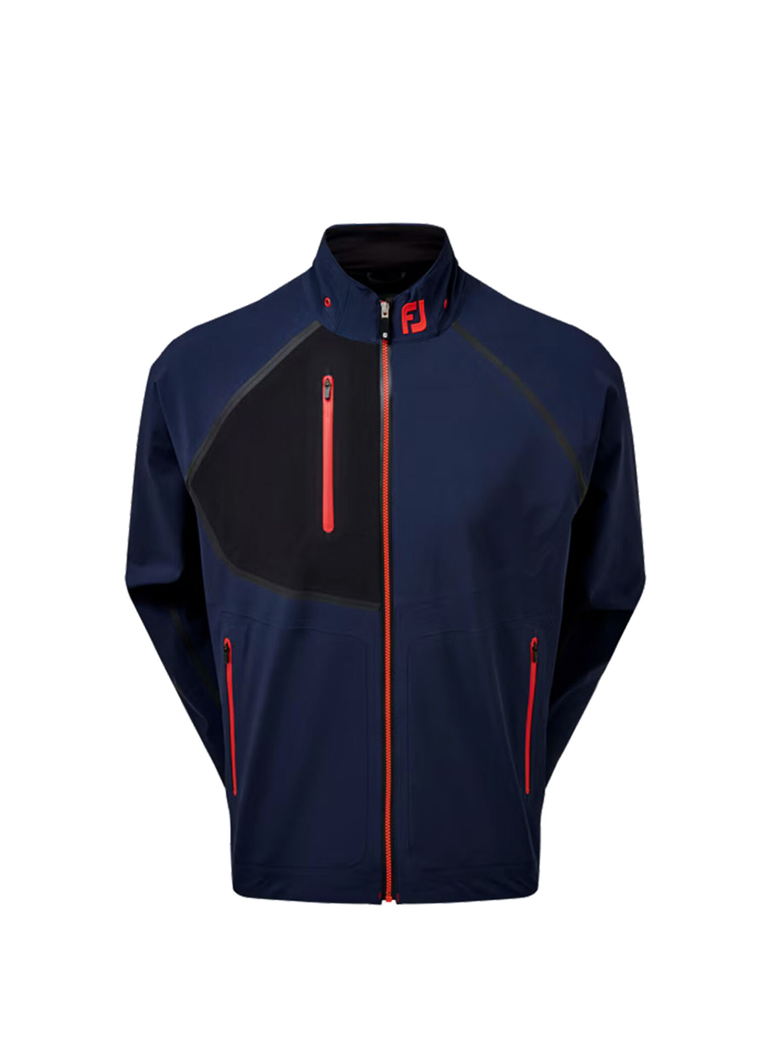 FootJoy HydroTour Fermuarlı Yağmur Rüzgar Koruyucu Golf Ceketi Lacivert 87972