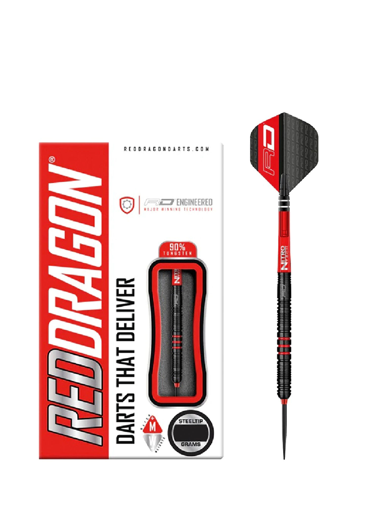 Milano RS %90 Tungsten Çelik Uçlu Dart Oku