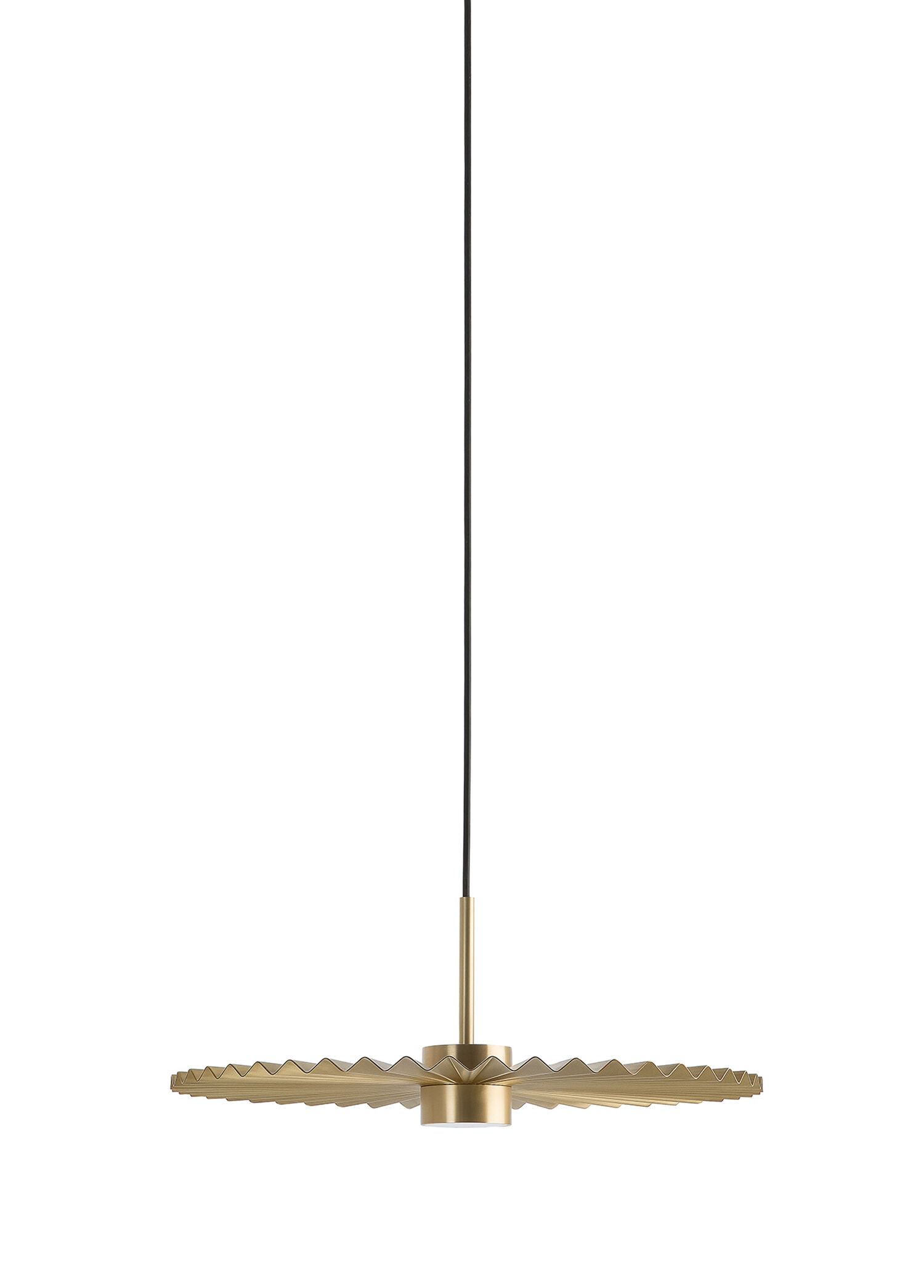 Plie Gold Metal Sarkıt Avize