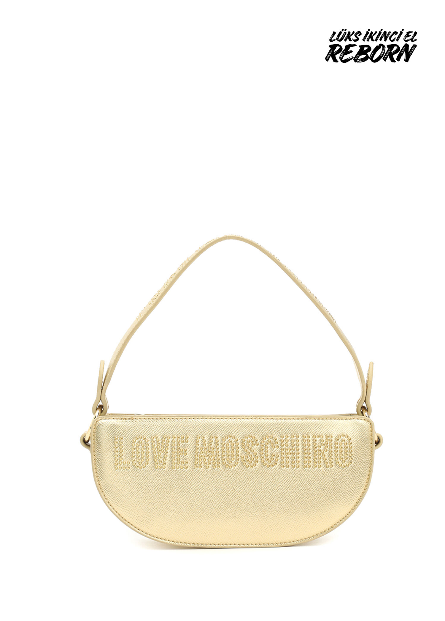 Beymen Reborn - Love Moschino Hobo Çanta - Gold