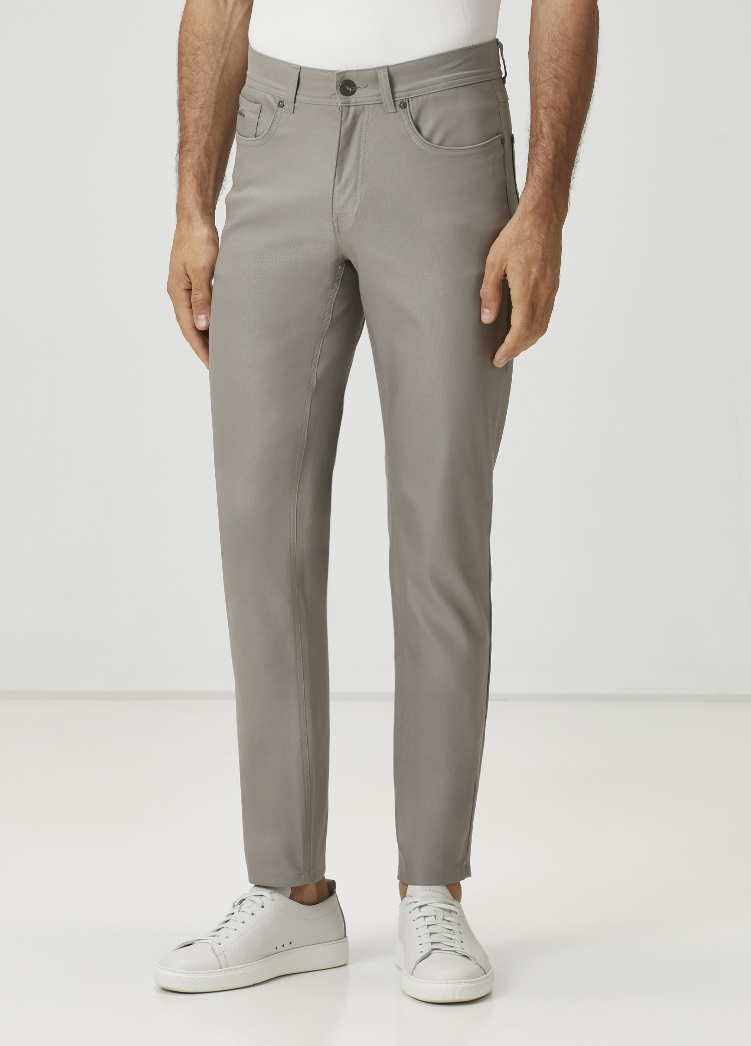 Taş Twill Dokulu Spor Pantolon_1