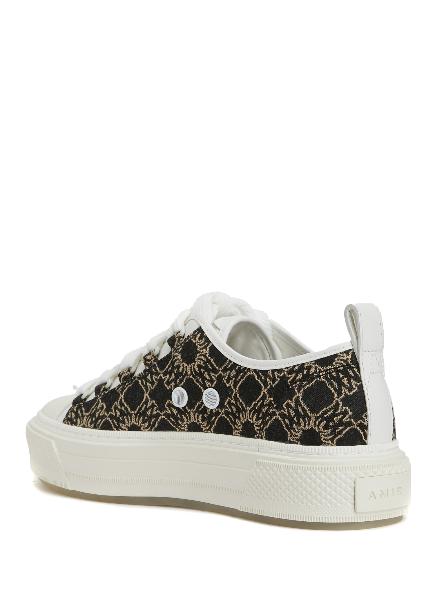 【AMIRI】SS25 MA QUAD JACQUARD COURT LOW MA QUAD COURT LOW - Grey | AMIRI