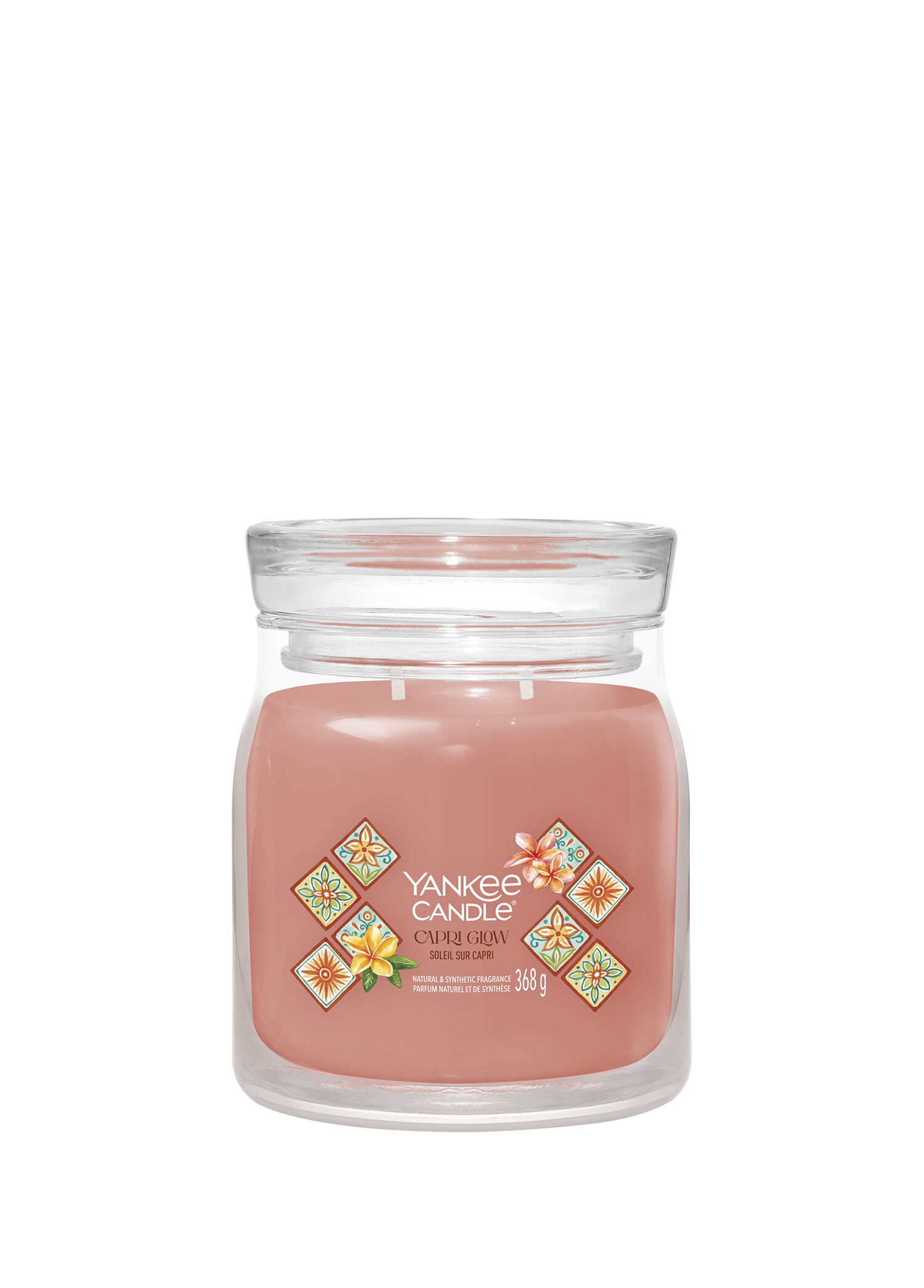 Capri Glow Pembe Kokulu Mum 368 gr