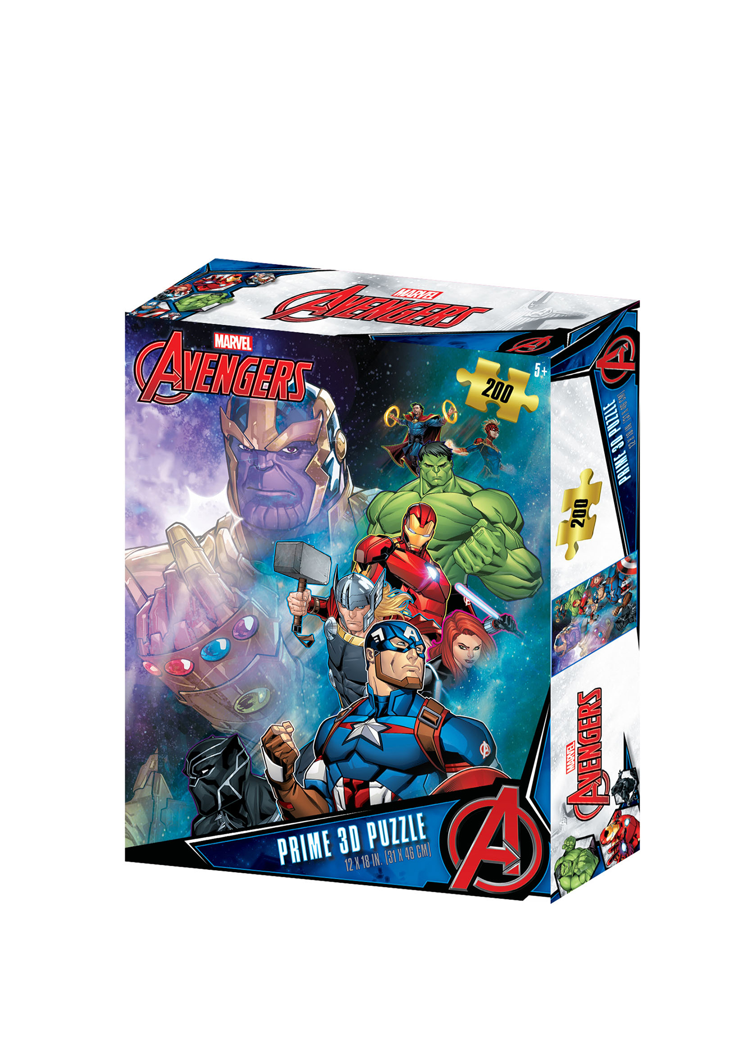 Avengers 200 Parça 3D Puzzle