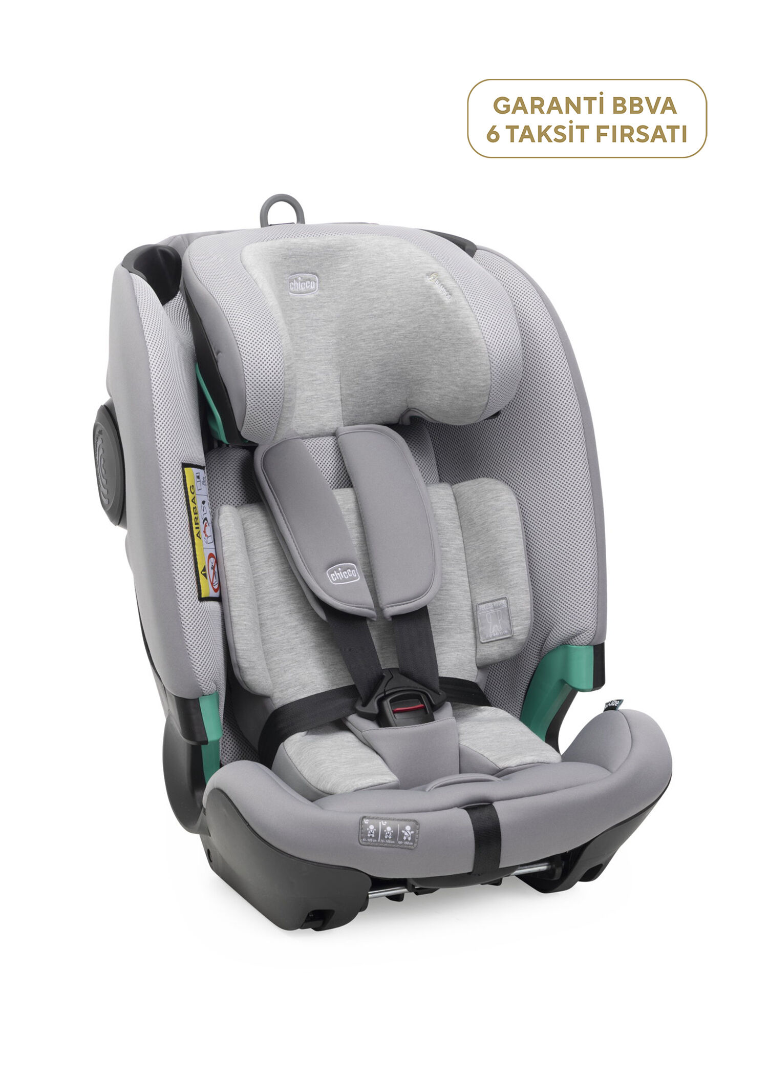 Fullseat Lunar Rock Gri Bebek Çocuk Oto Koltuğu