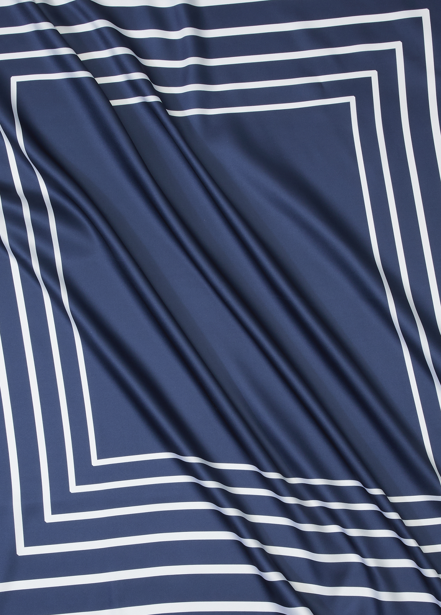 Çok Renkli 90x90 cm Twill Eşarp_1