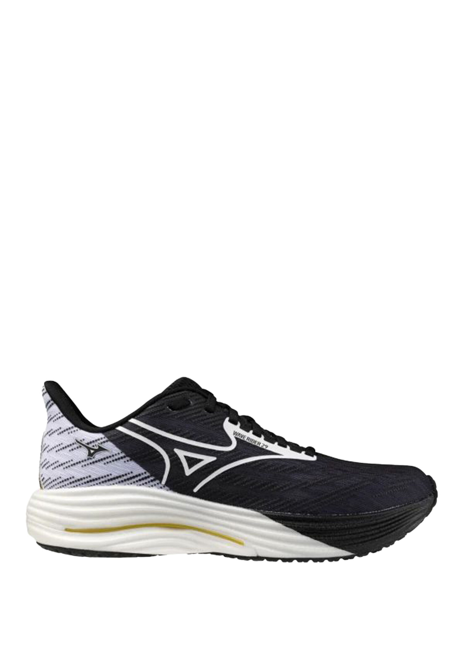 Wave Rider 29 Siyah Beyaz Unisex Koşu Ayakkabısı