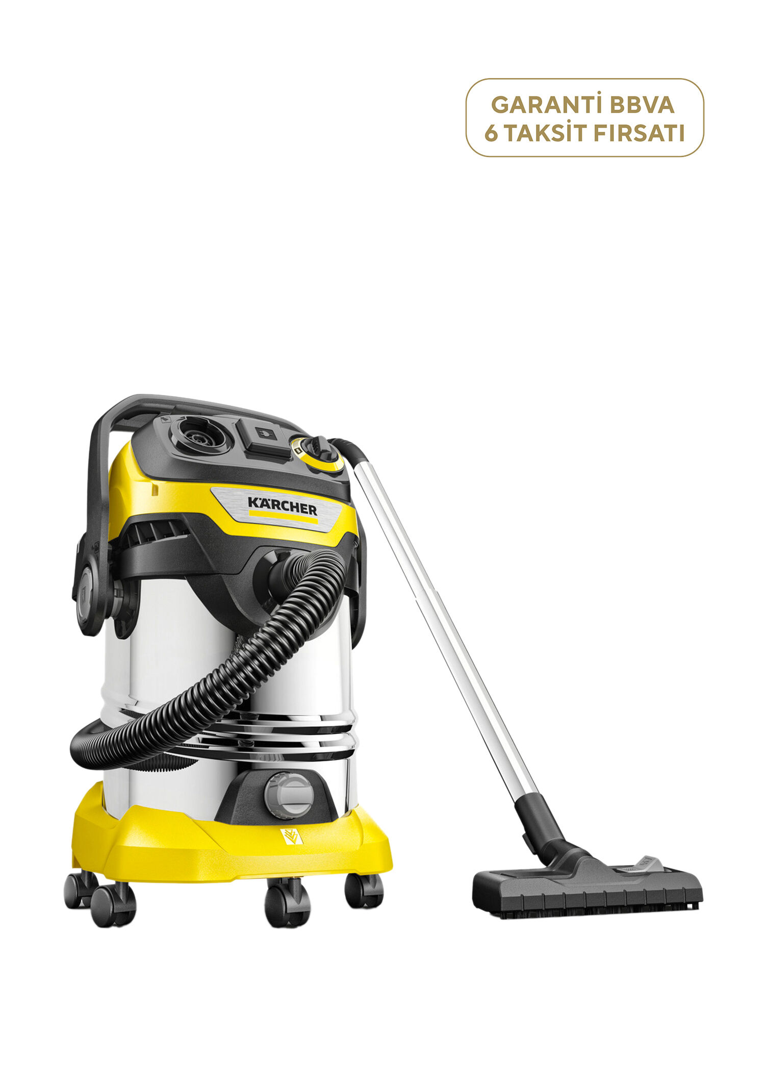 WD 6 P S V-30/8/22/T 1.628-360.0 Kablolu Islak Kuru Süpürge