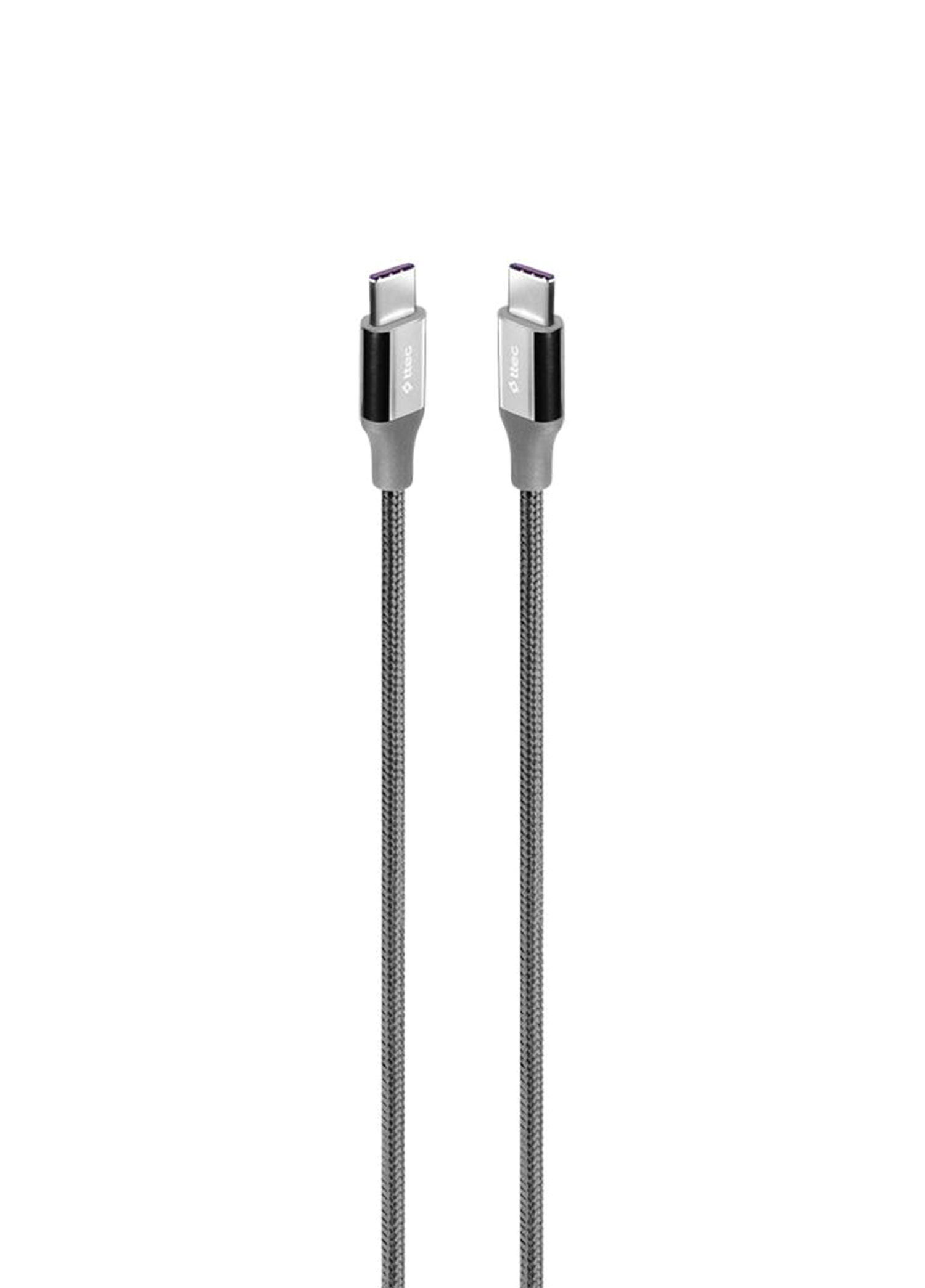 AlumiCable USB-C - USB-C 300cm 65W PD/QC Uzay Grisi Hızlı Şarj Data Kablosu