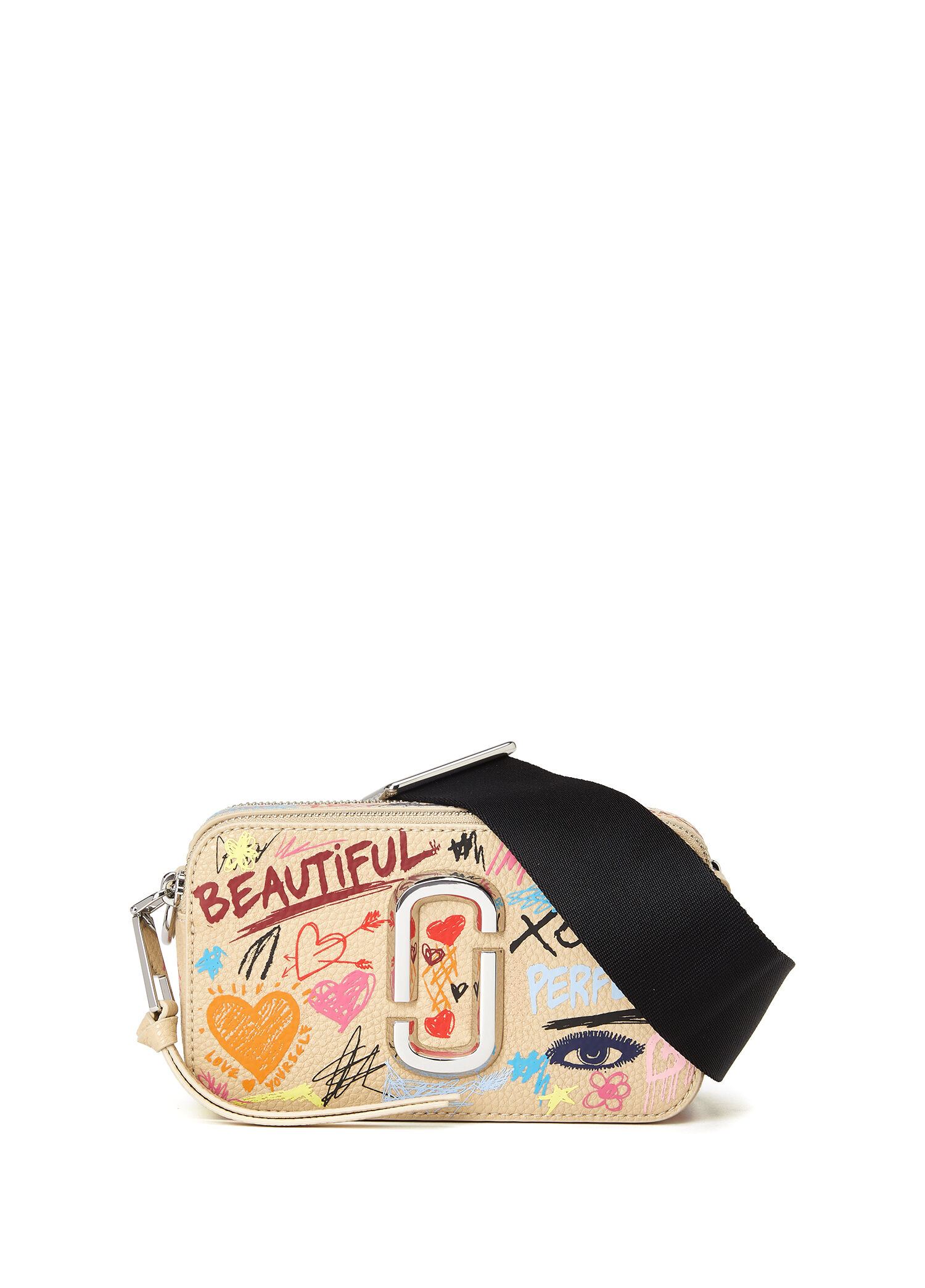 Marc Jacobs Çok Renkli Kadın Punk Scribble Snapshot Çok Renkli