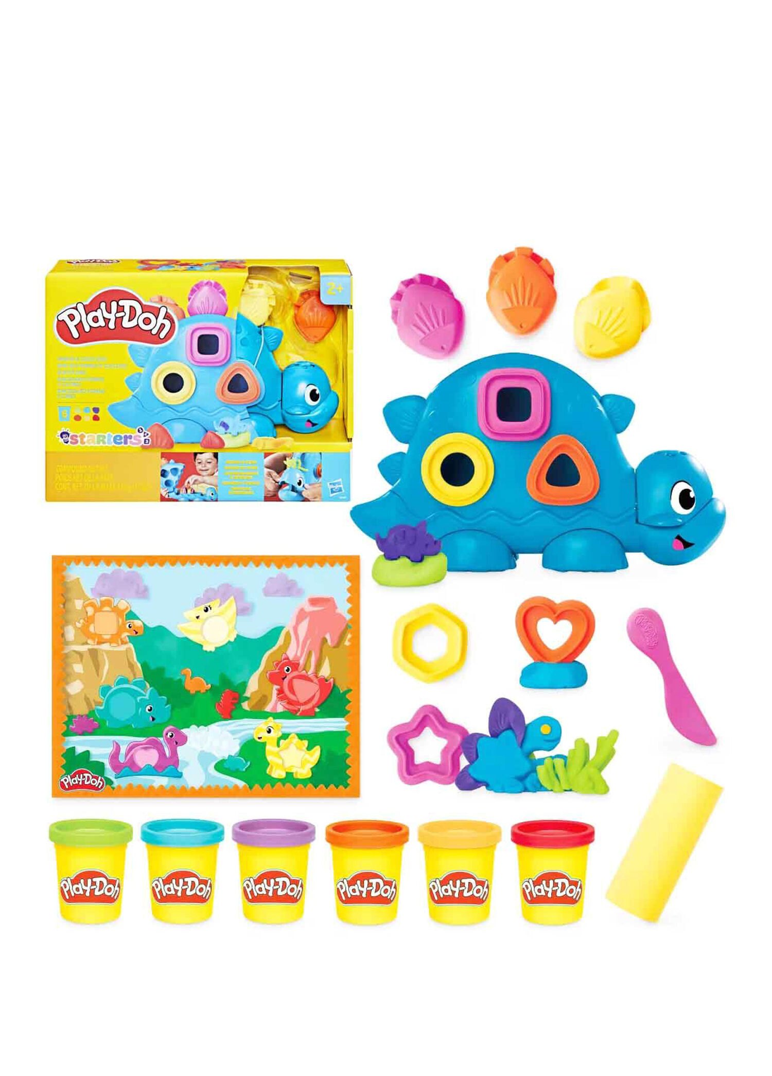 Starters Şekiller ve Renkler Dino Oyun Seti