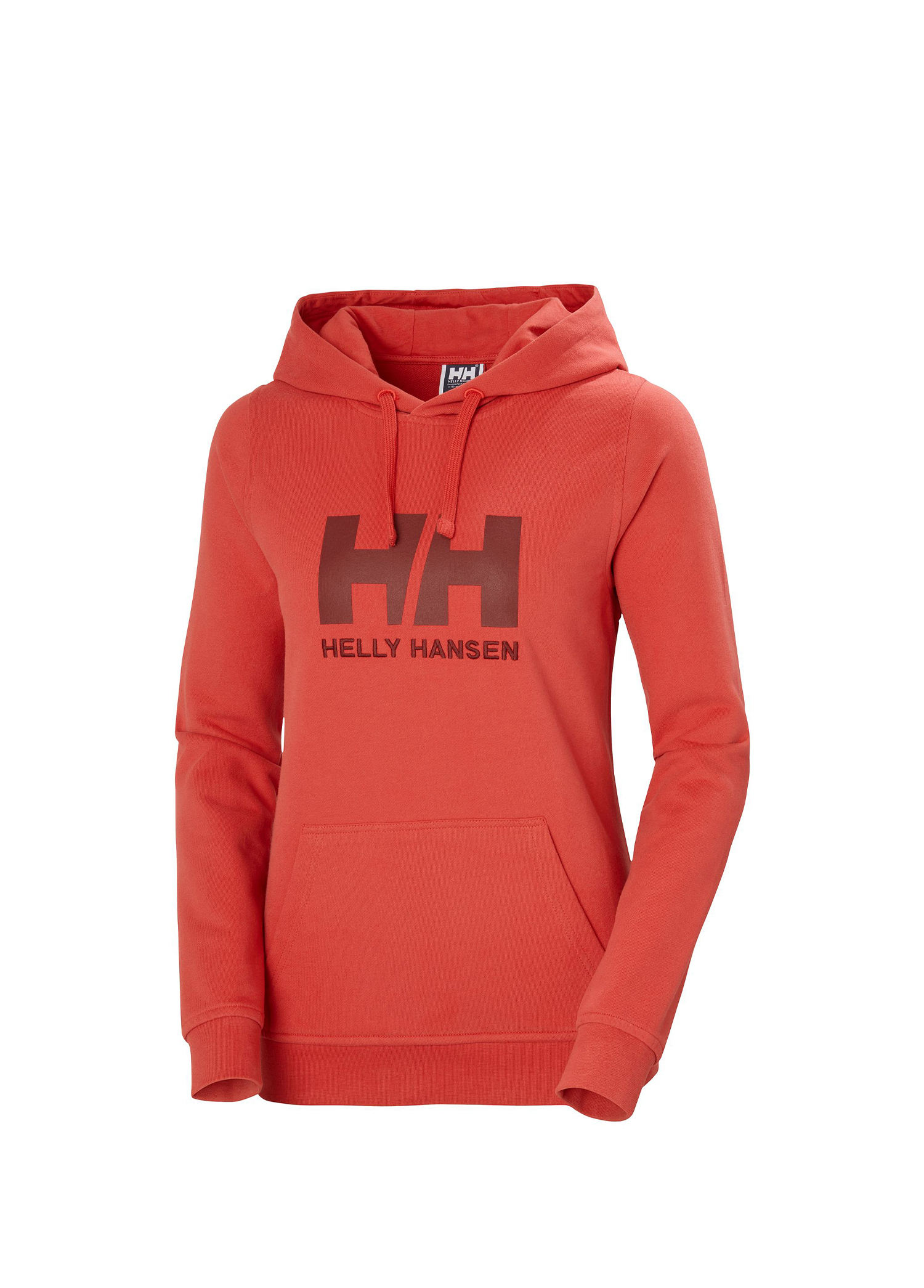 W Hoodie Kapişonlu Kırmızı Kadın Sweatshirt