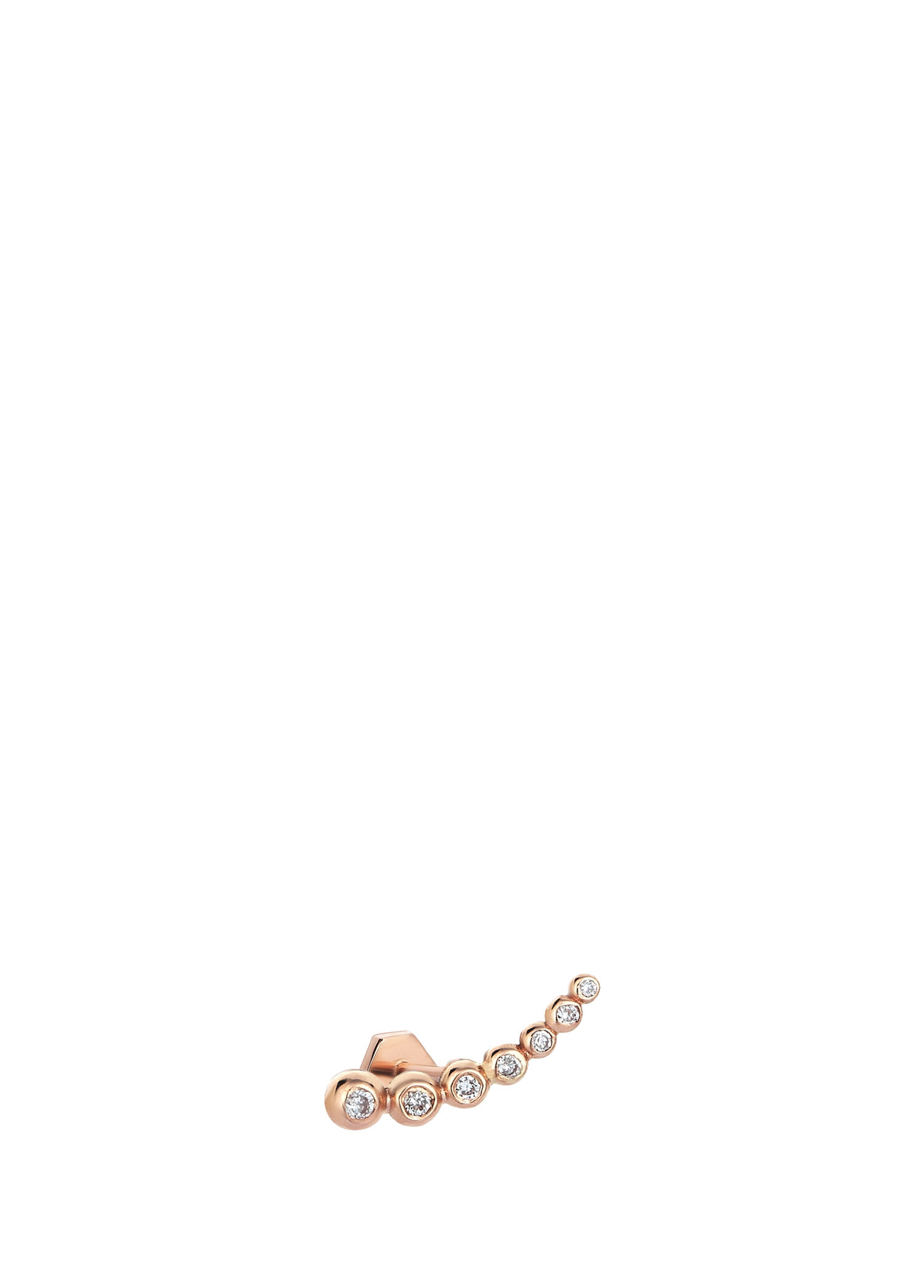 Shimmery Caterpillar Maxi Altın Sabit Piercing