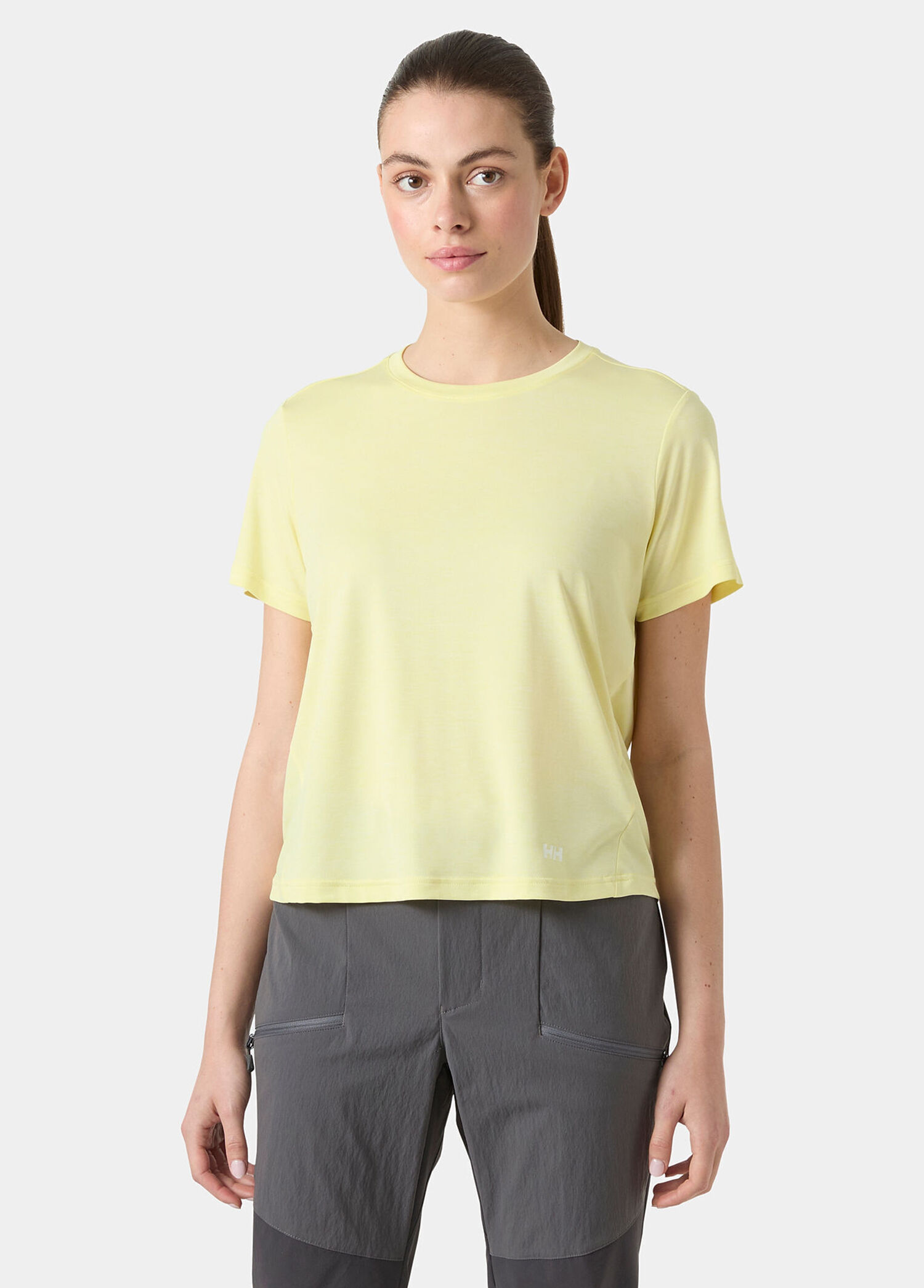 W Sval Light Lav Kısa Kollu Kadın T-Shirt