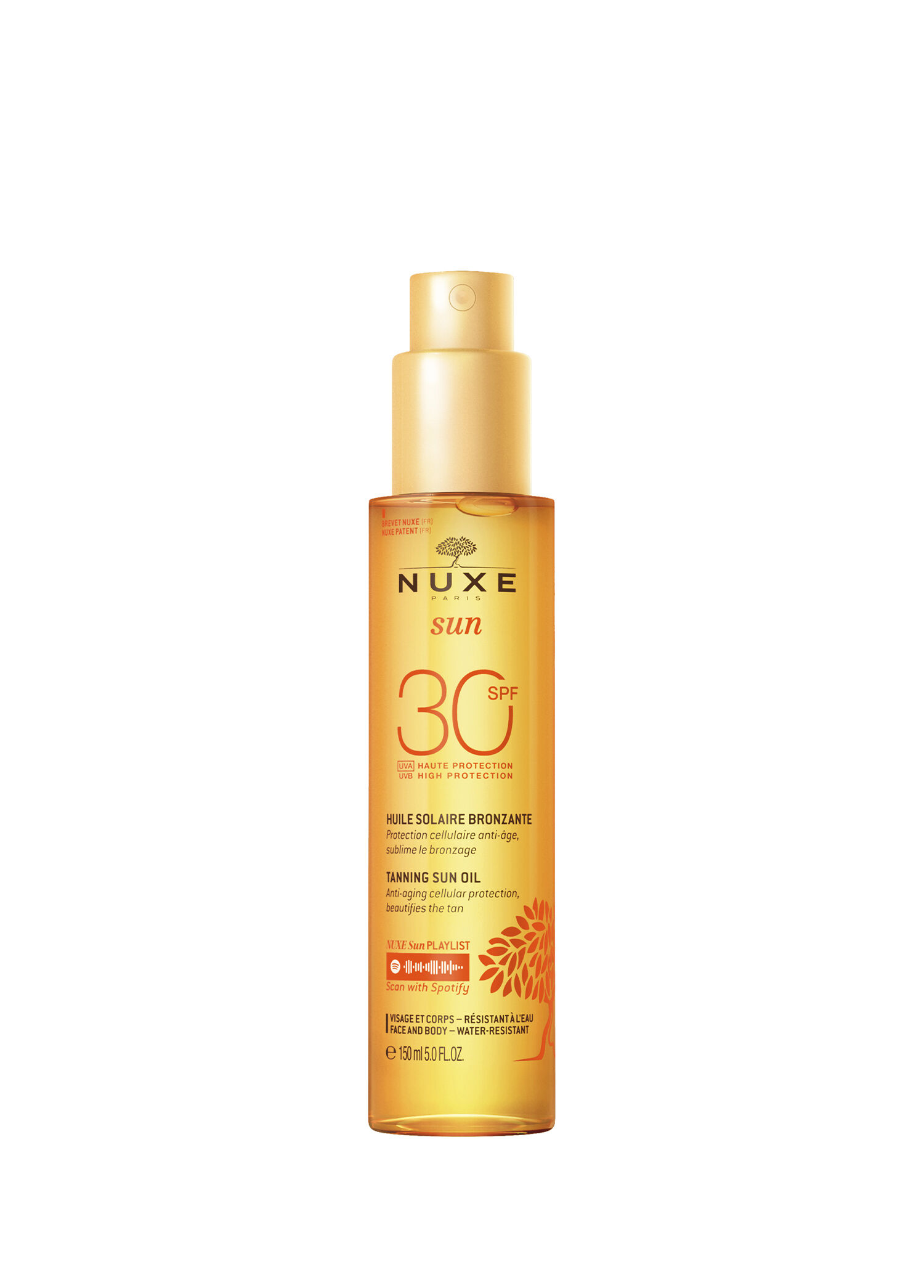 Sun 30SPF Bronzlaştırıcı Yüz ve Vücut Yağı 150 ml
