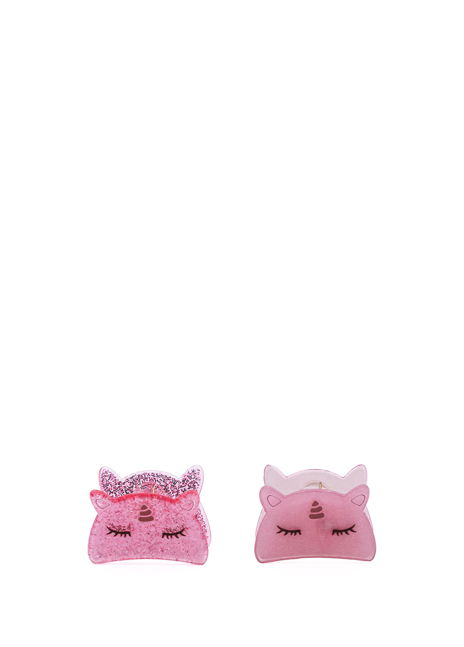 Unicorn Pembe Kız Çocuk 2'li Toka