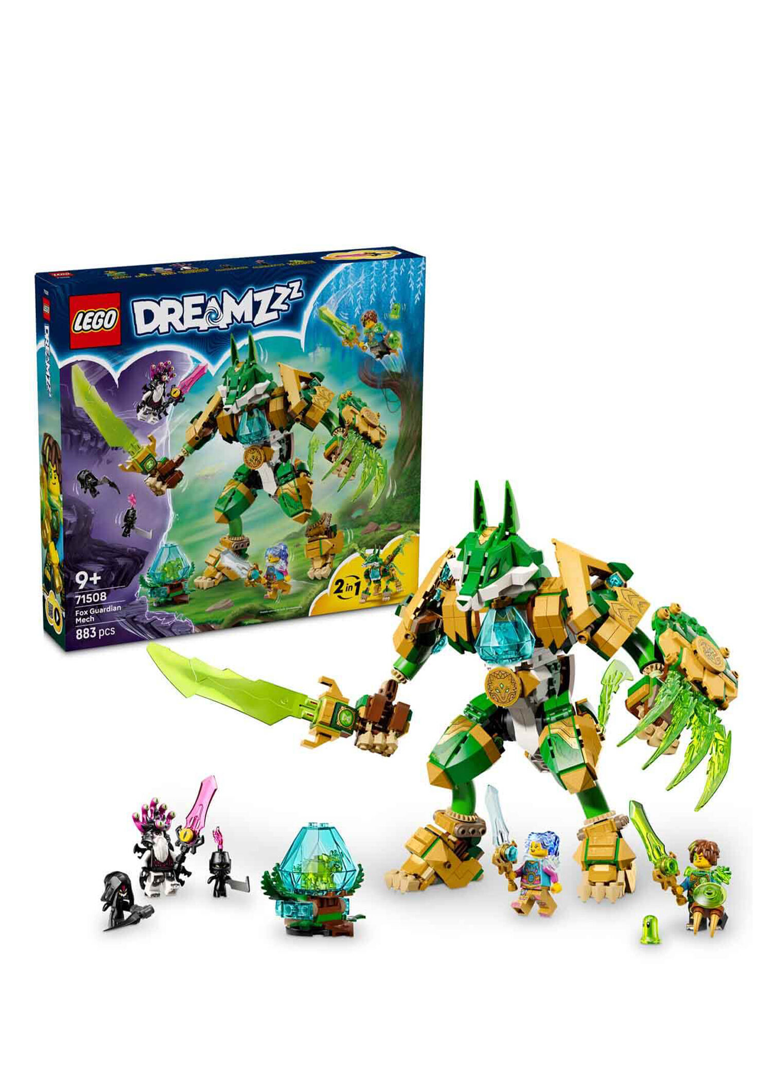LEGO - DREAMZzz Tilki Koruyucu Robot 883 Parça 9+ Yaş Yapı