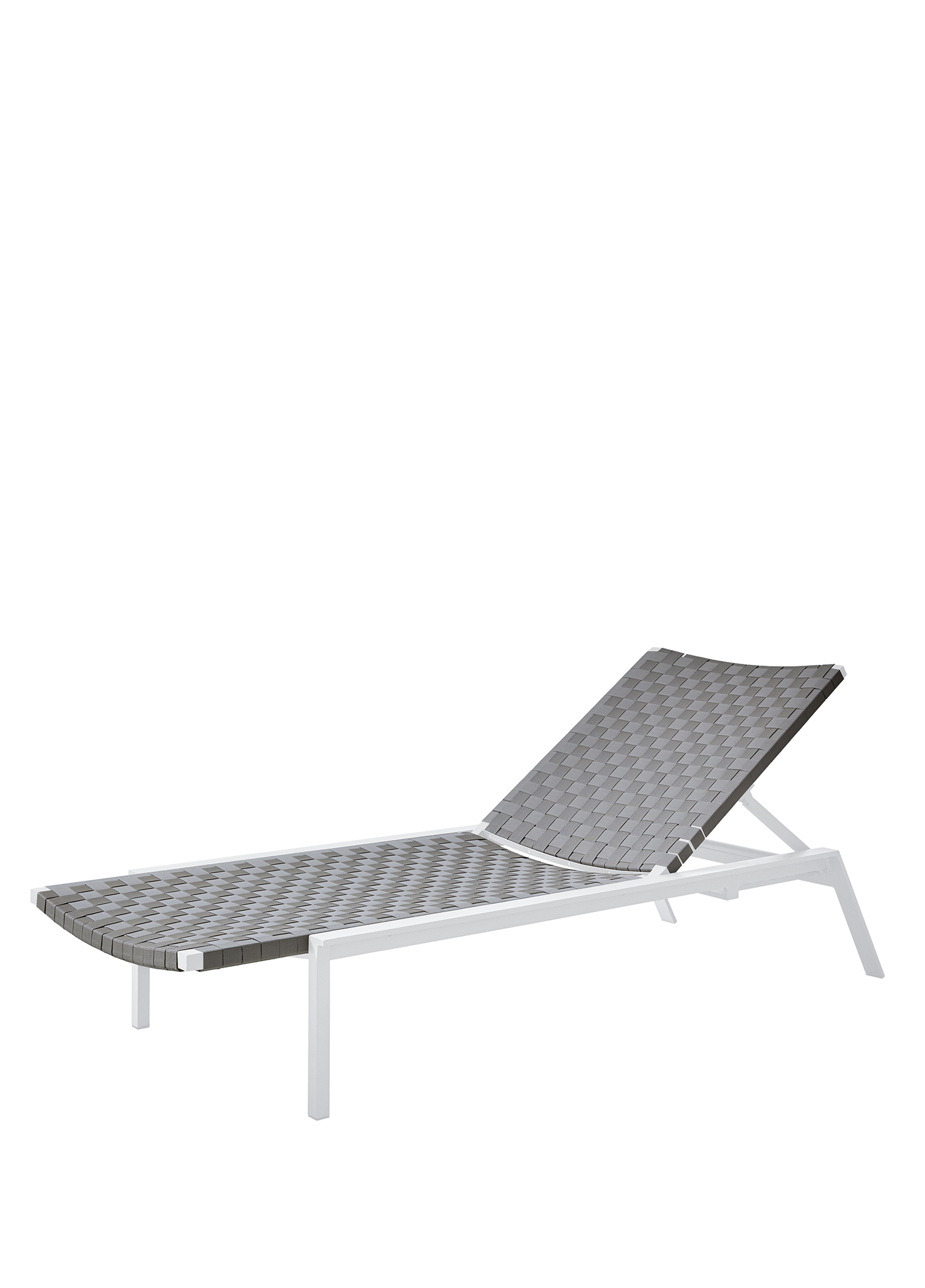 Sifas Phenix Gray Metal Sun Lounger