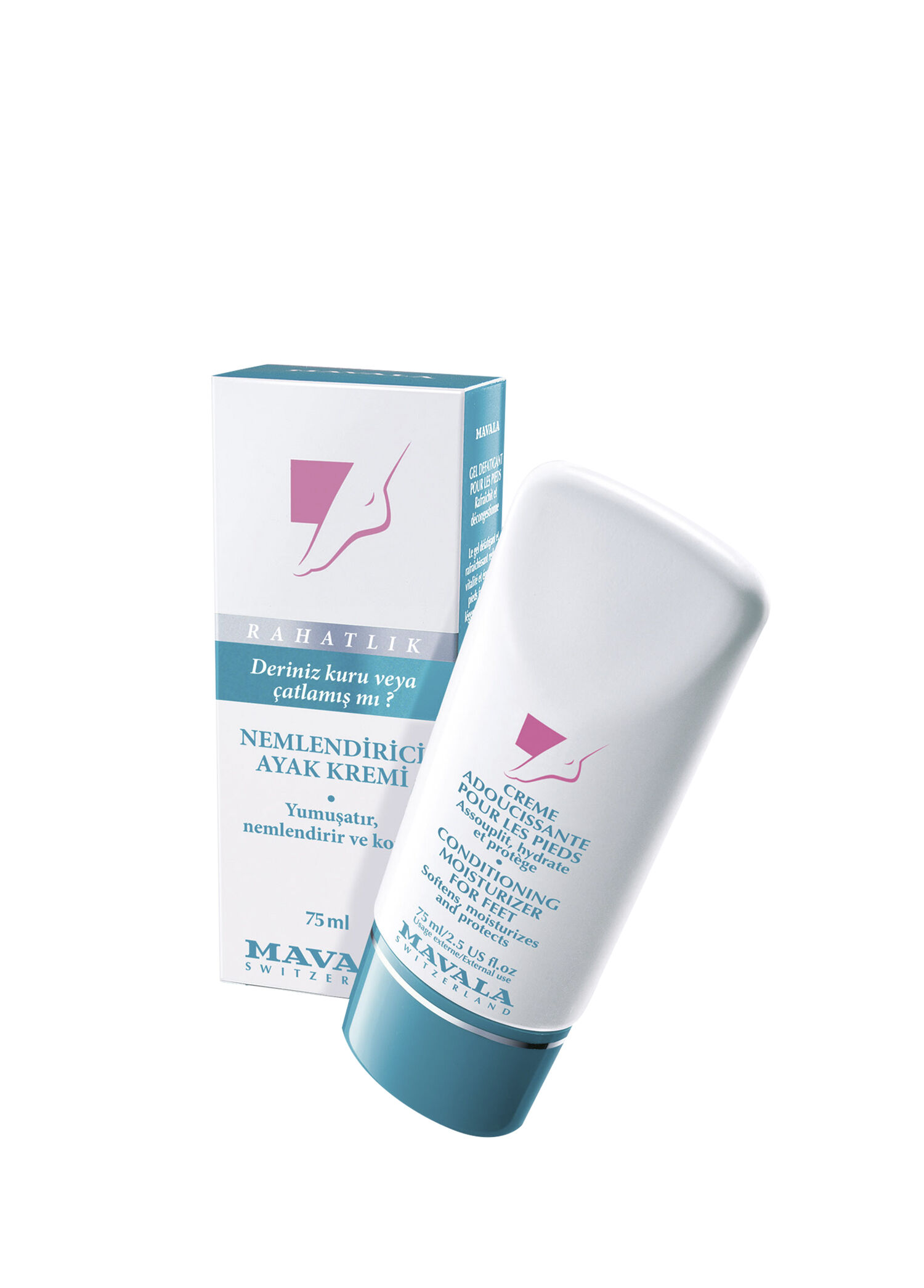 Mavala - Conditioning Moisturizer Nemlendirici Ayak Bakım Kremi 75 ml - Çok Renkli