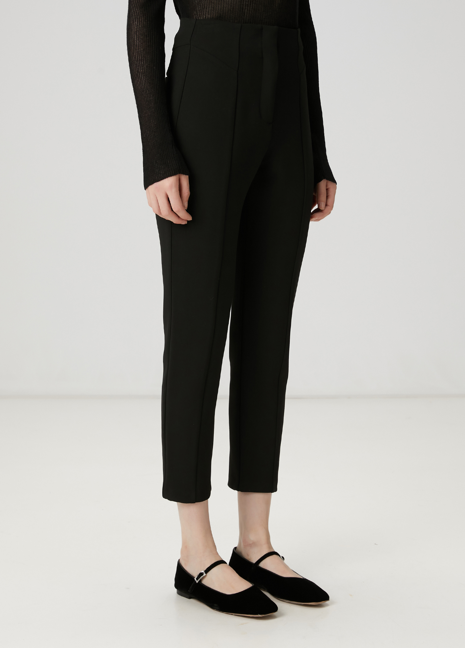 Siyah Slim Fit Pantolon_3