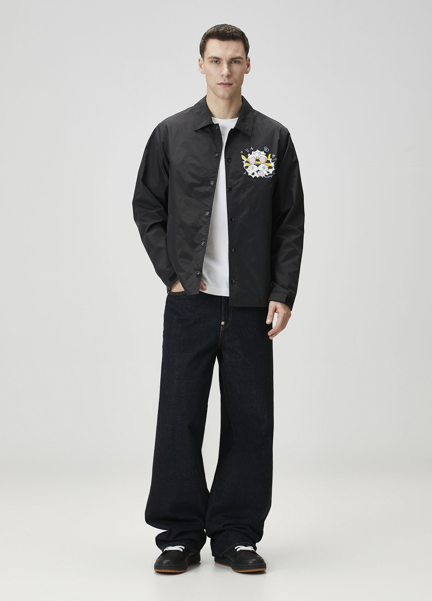 Kenzo Siyah Erkek Wild Tiger Siyah Mont 1924234 | Beymen