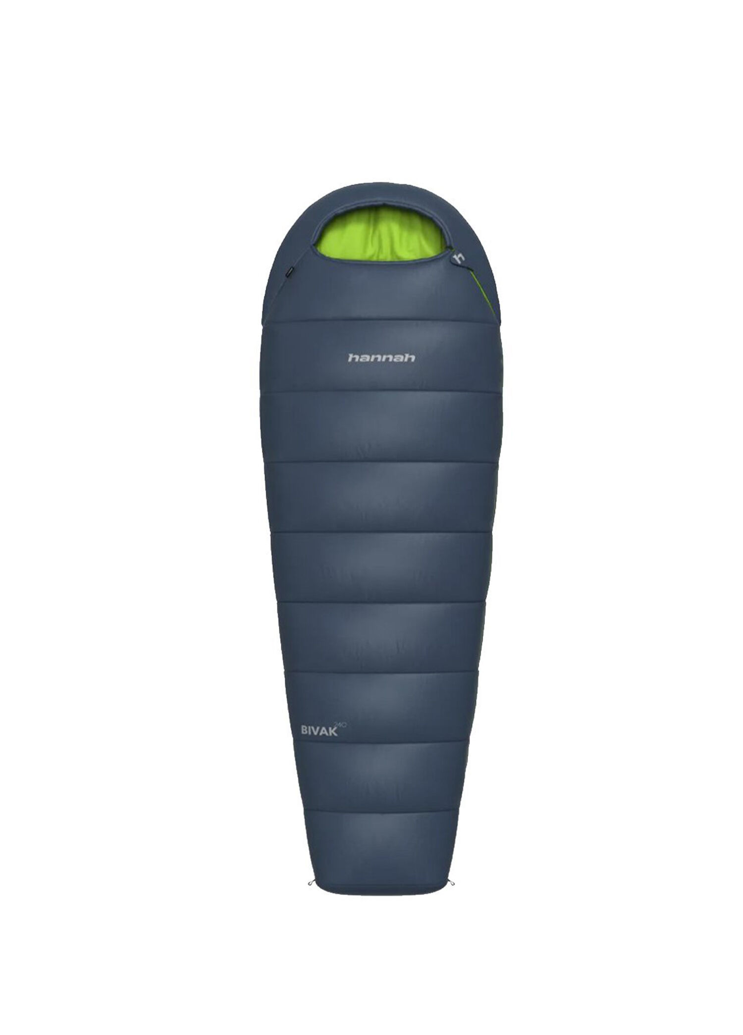 Bivak 240 Midnight Navy Lime Sağ Tek Kişilik Uyku Tulumu