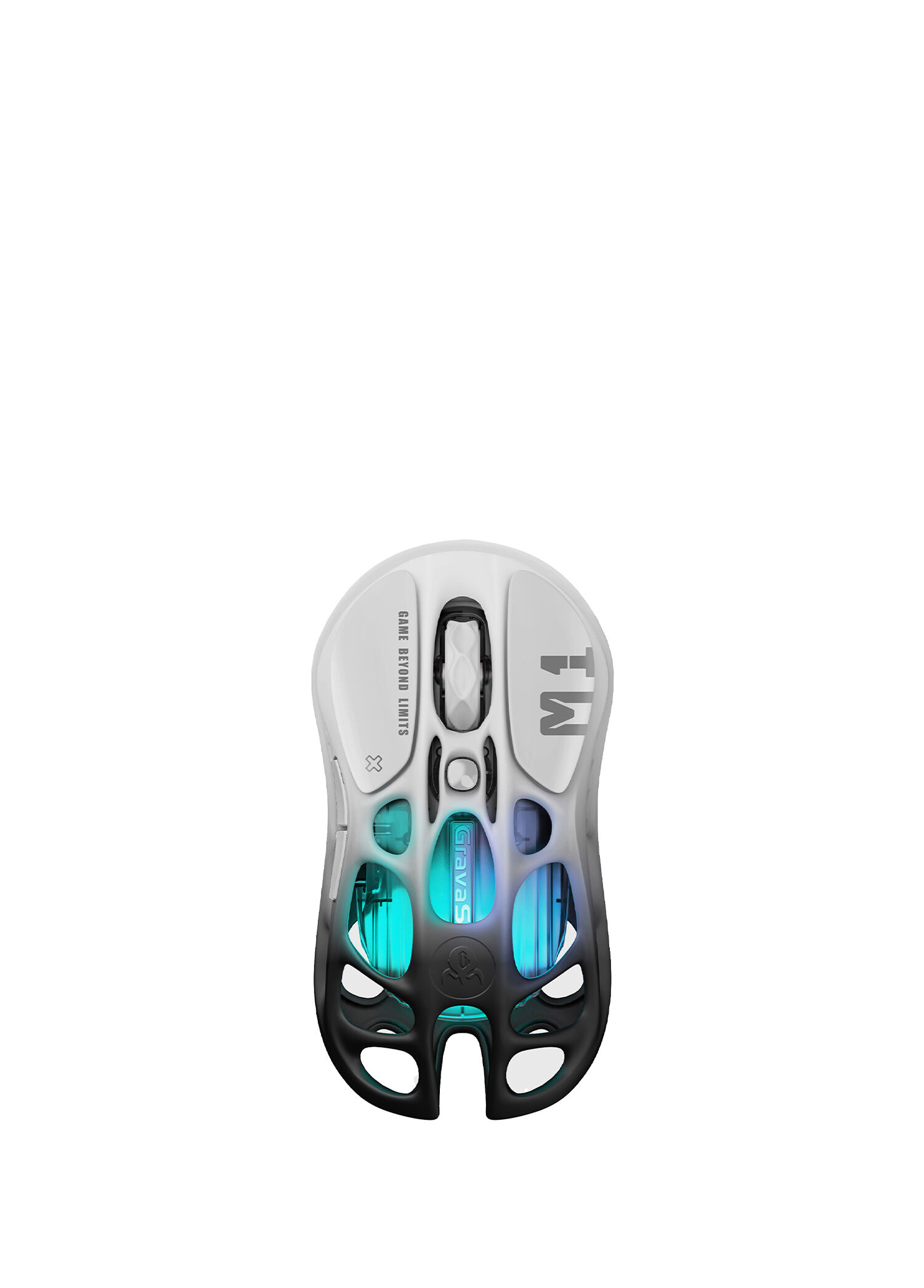 Mercury M1 Pro RGB Siyah Beyaz Optik Kablosuz Gaming Mouse