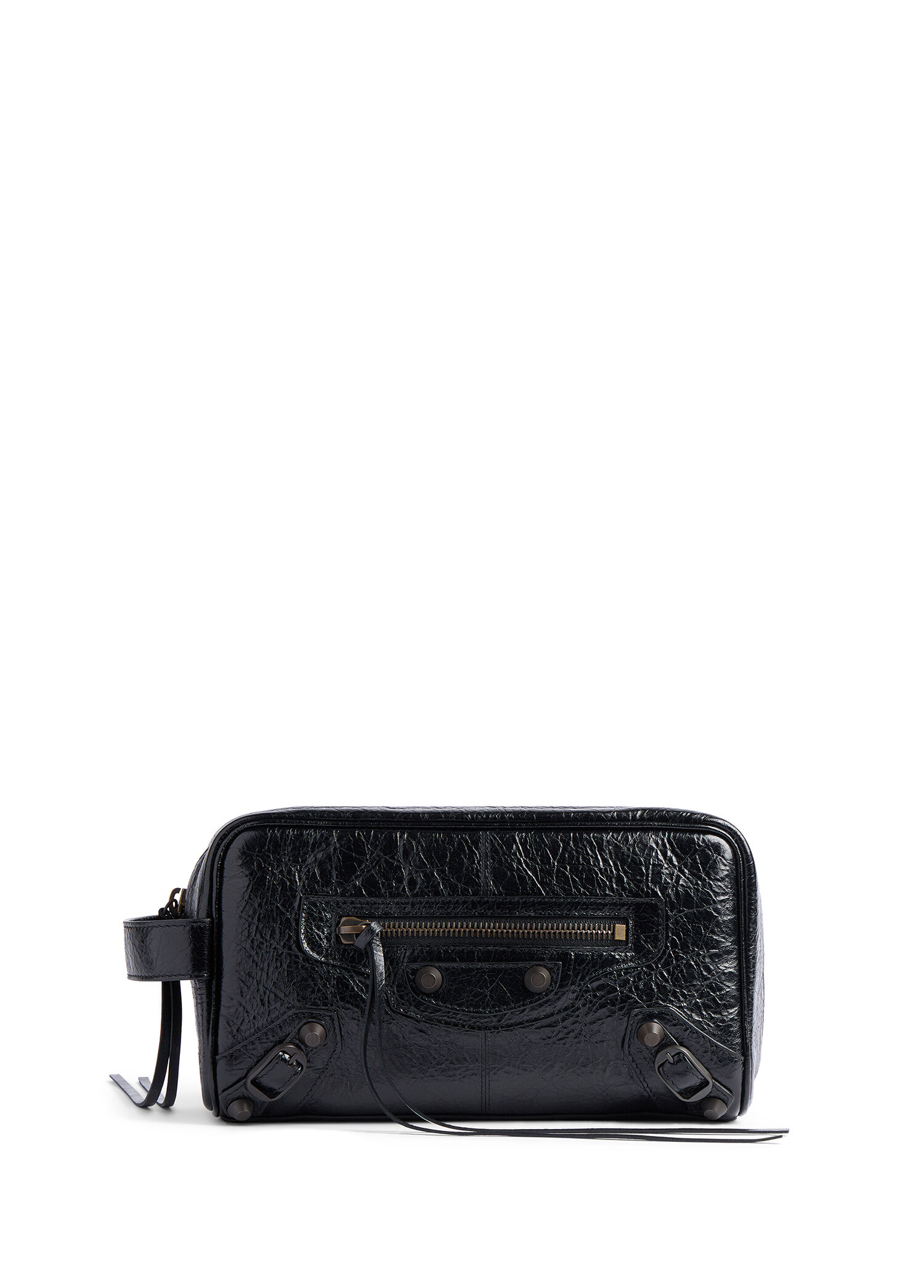 Le City Black Men's Leather Hand Portfolio