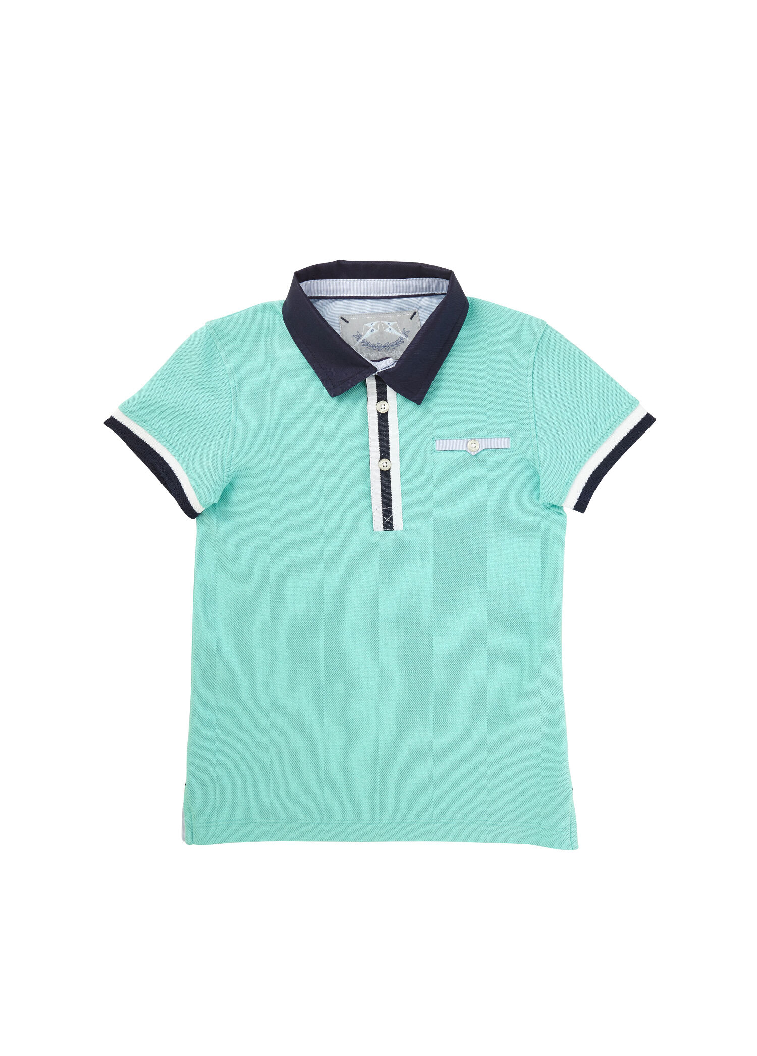 Kısa Kollu Polo Yaka Erkek Çocuk T-Shirt