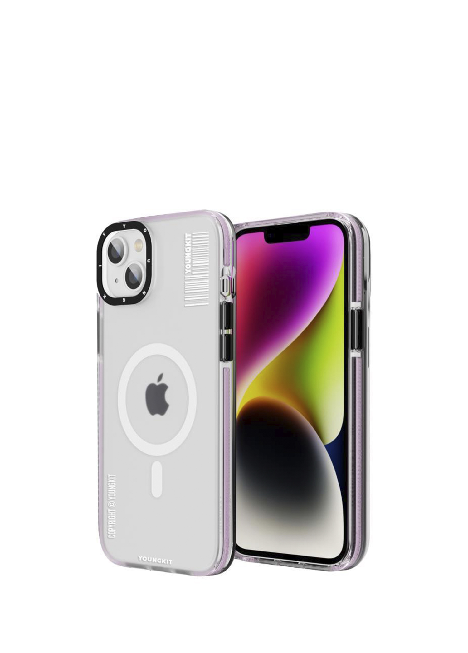 Apple iPhone 14 Plus Uyumlu Jane Sand Pembe Silikon Kılıf