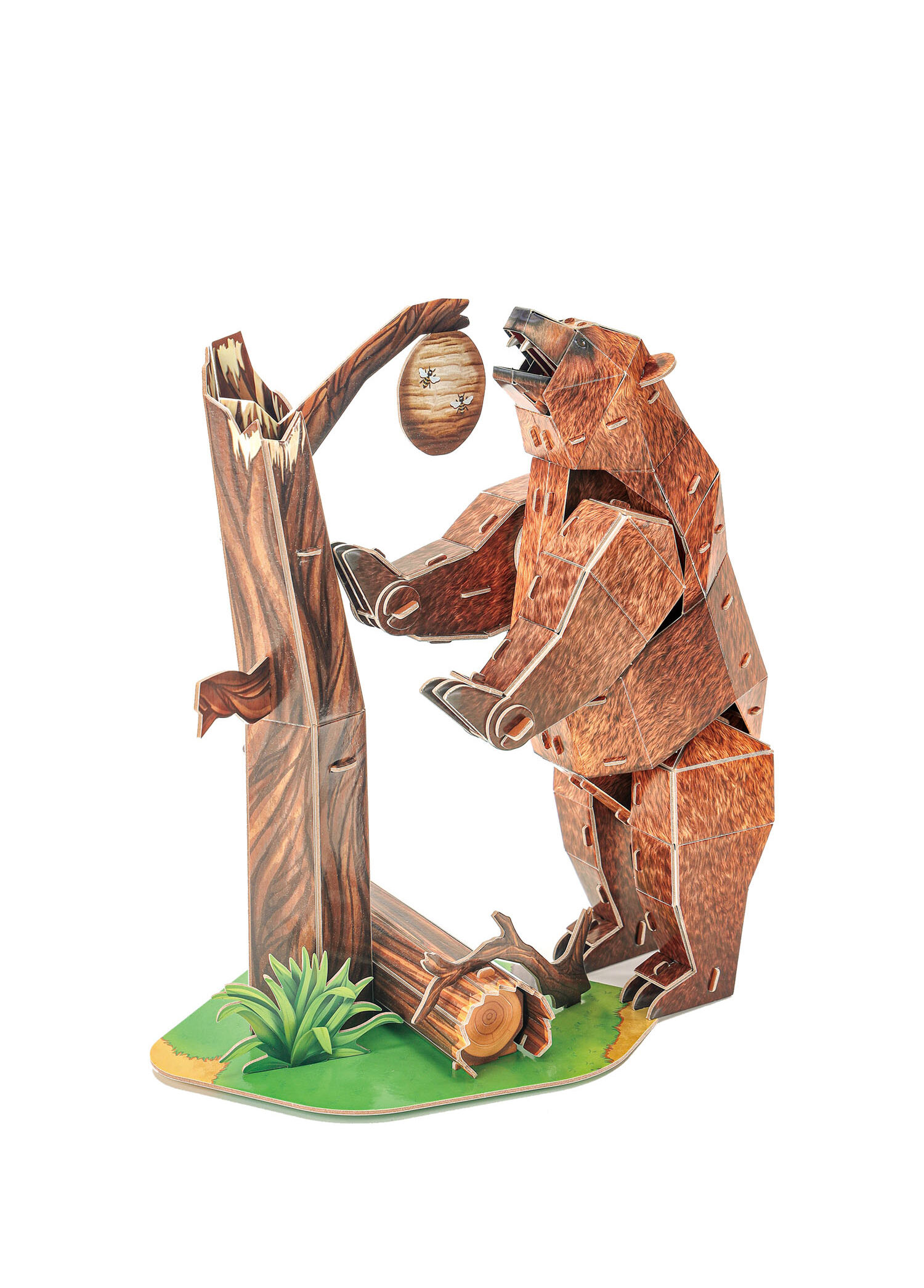 National Geographic Boz Ayı 3D Puzzle 88 Parça
