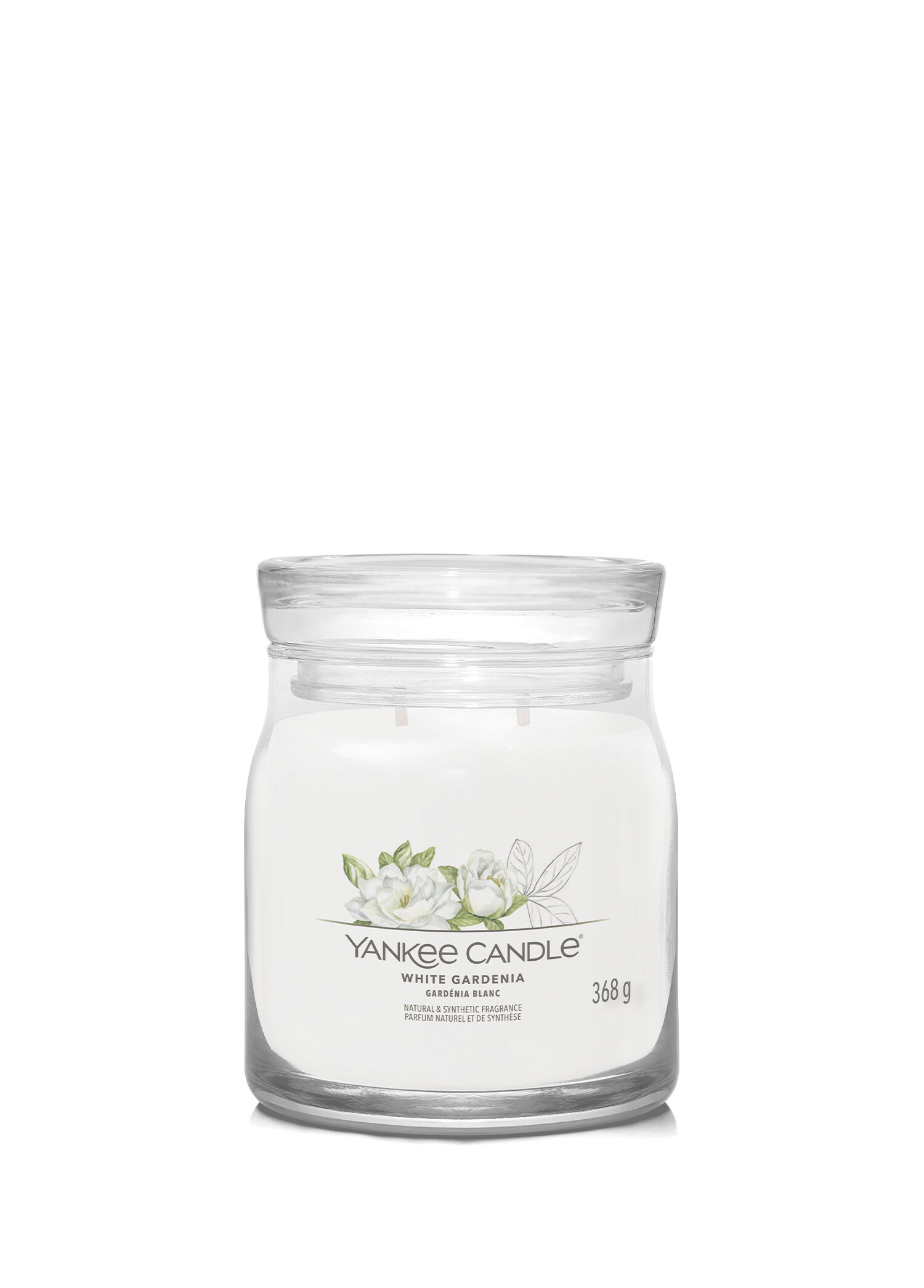 White Gardenia Beyaz Çiçek Kokulu Mum 368 g