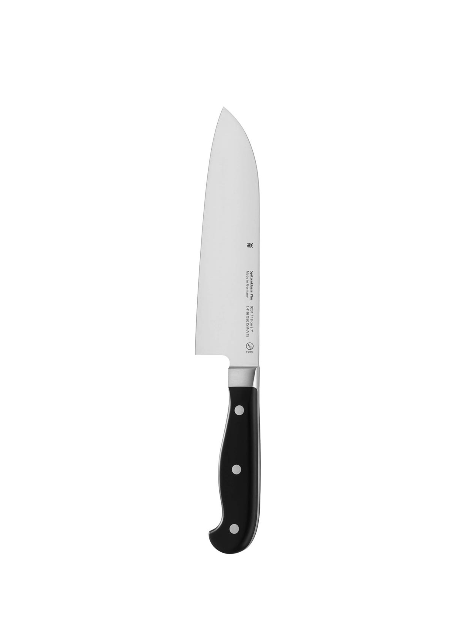 Spitzenklasse Paslanmaz Çelik Santoku Bıçağı 18 cm